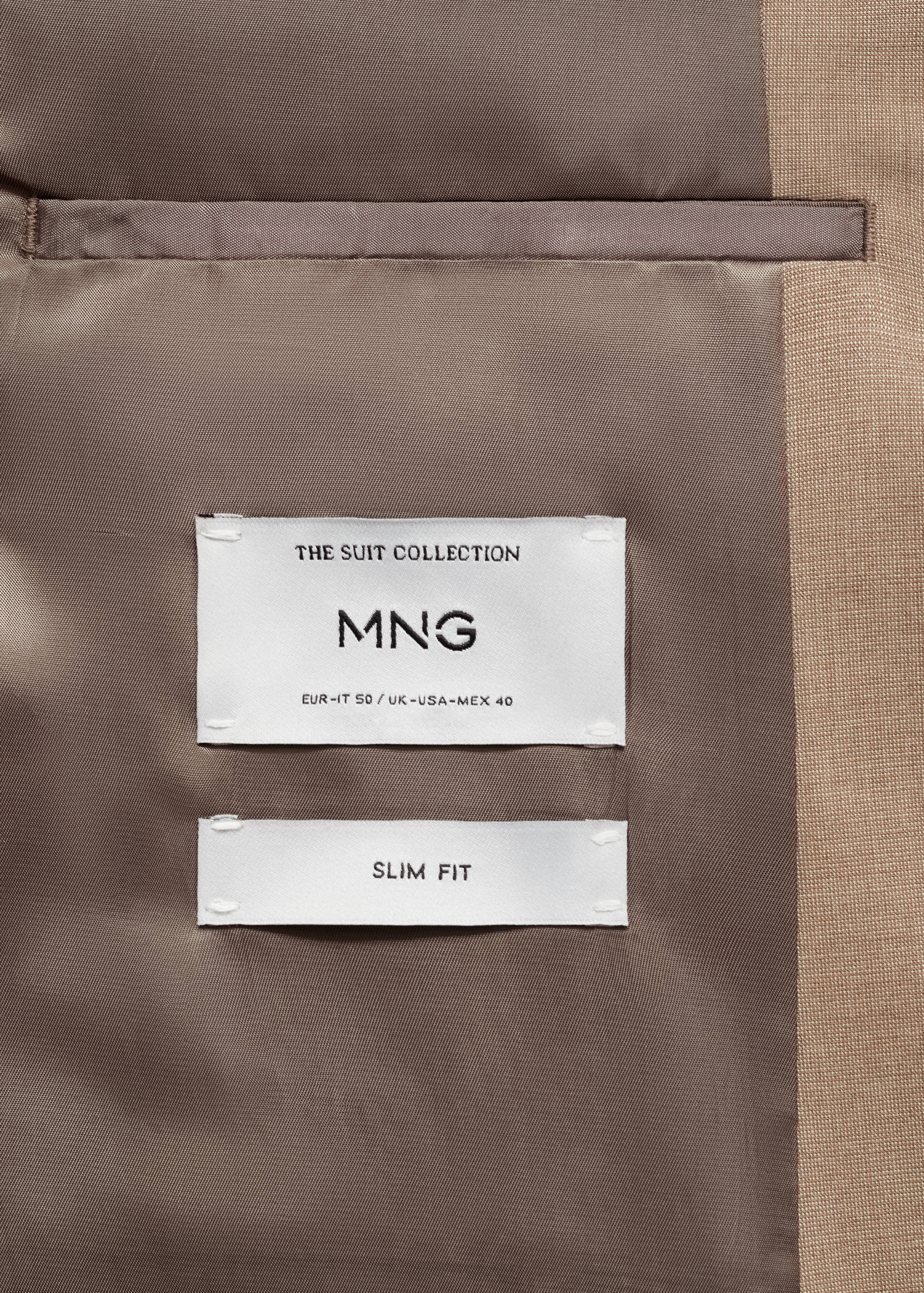 Americana vestit Milan slim fit - Detall de l'article 8