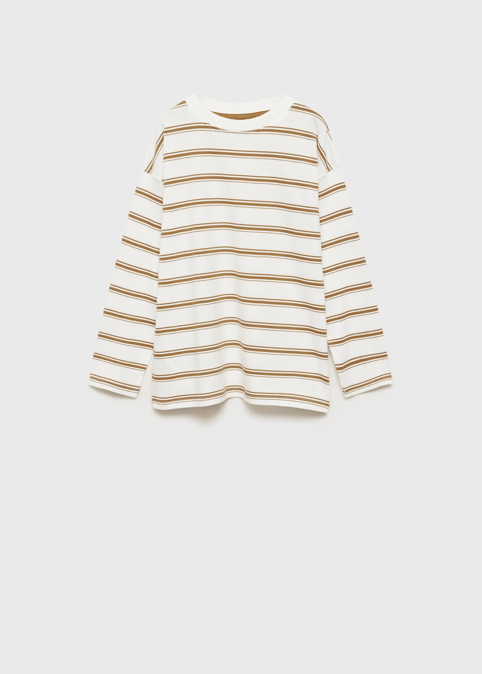 Striped oversized t-shirt - Article without model