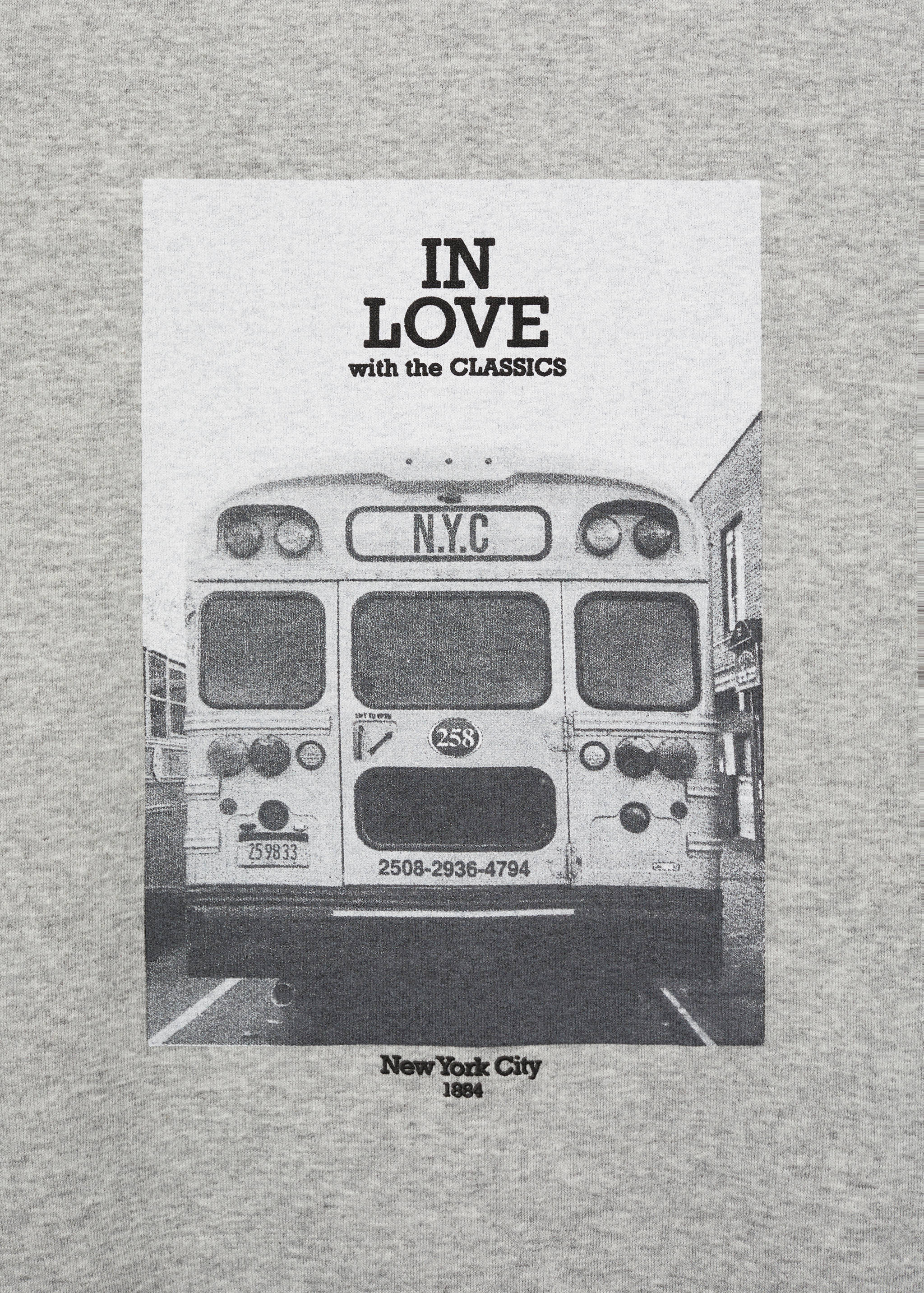 Sweat-shirt coton imprimé graphique - Détail de l'article 0