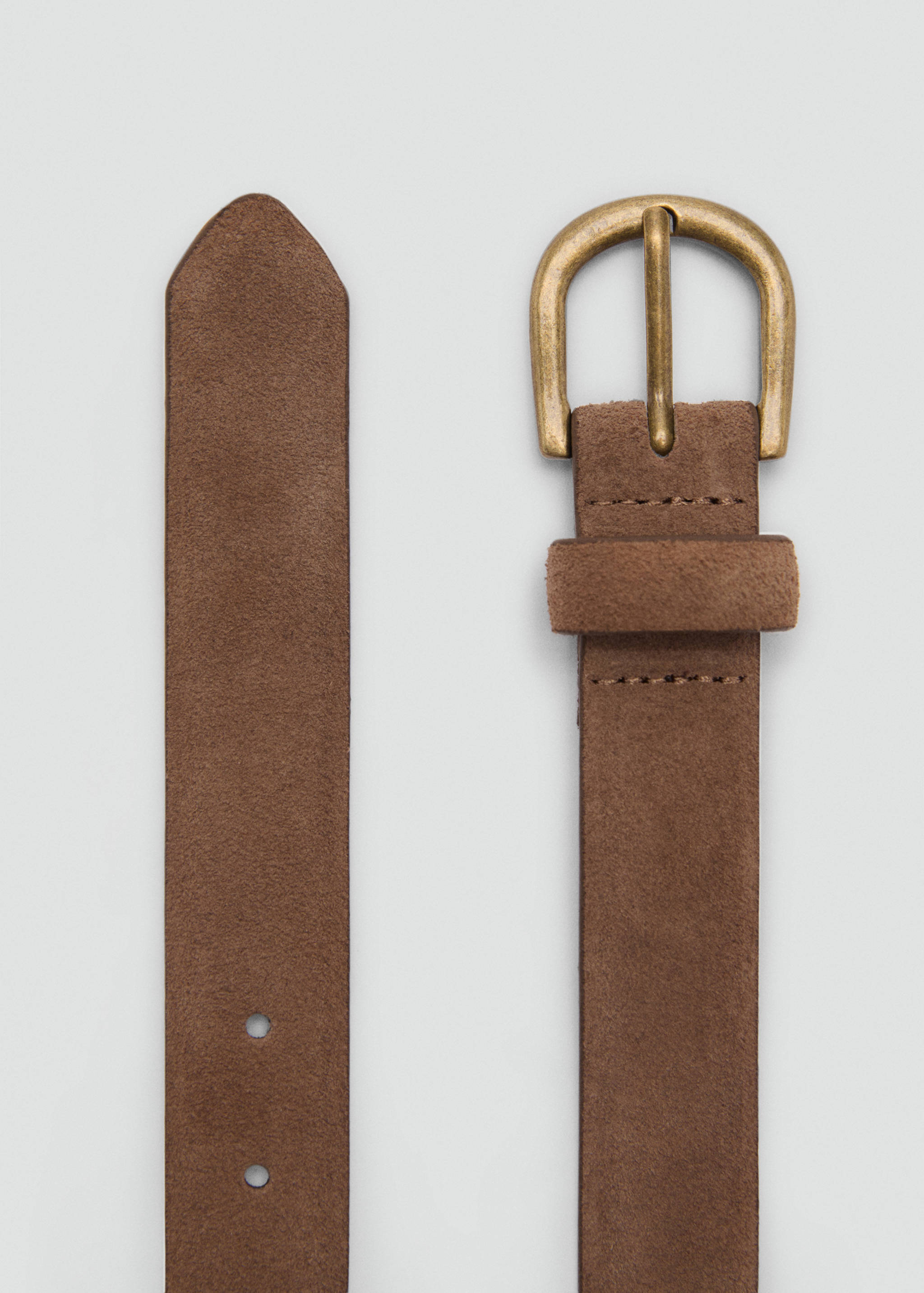 Leather belt - Medium plane