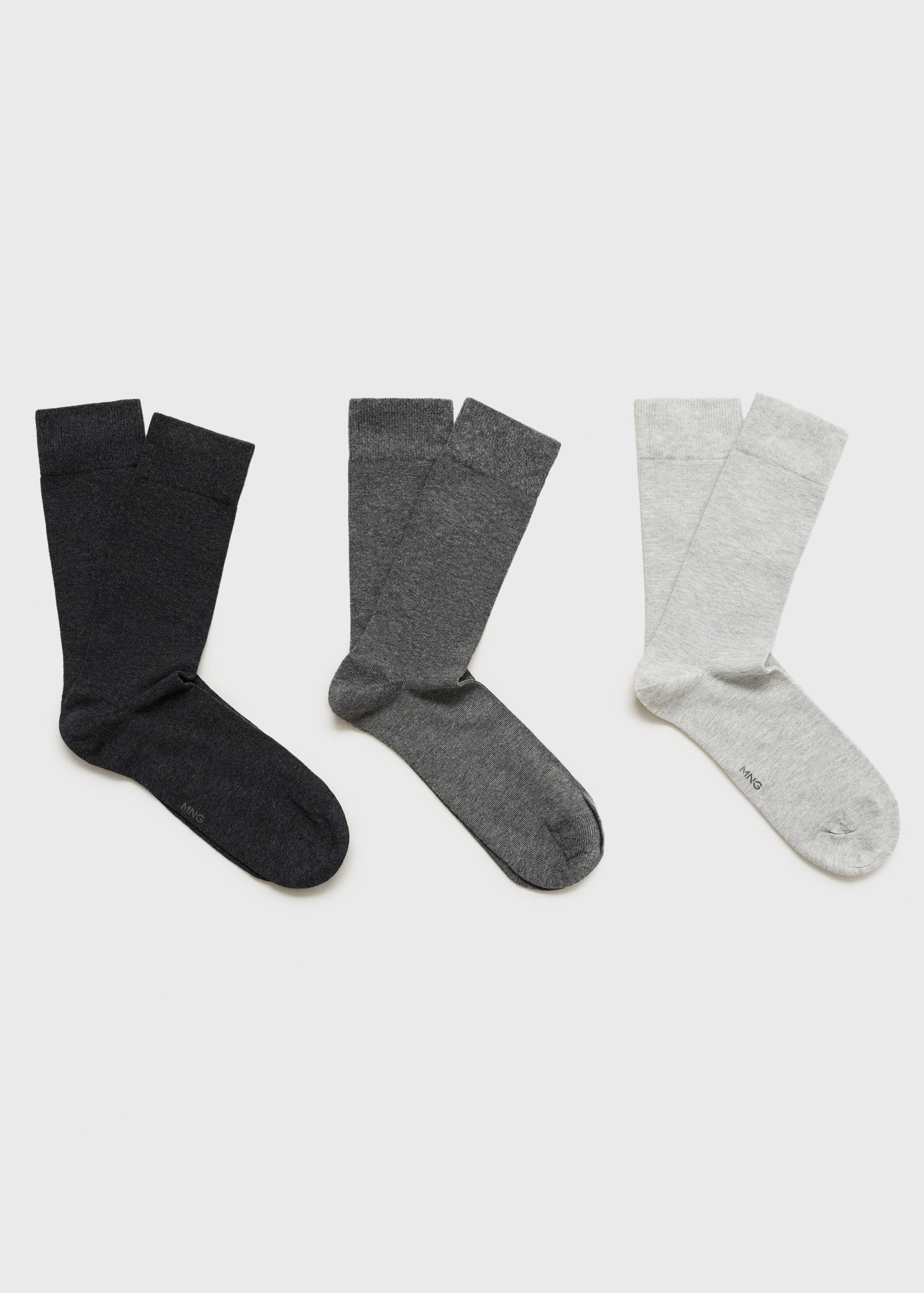 Pack of 3 cotton socks - Article without model