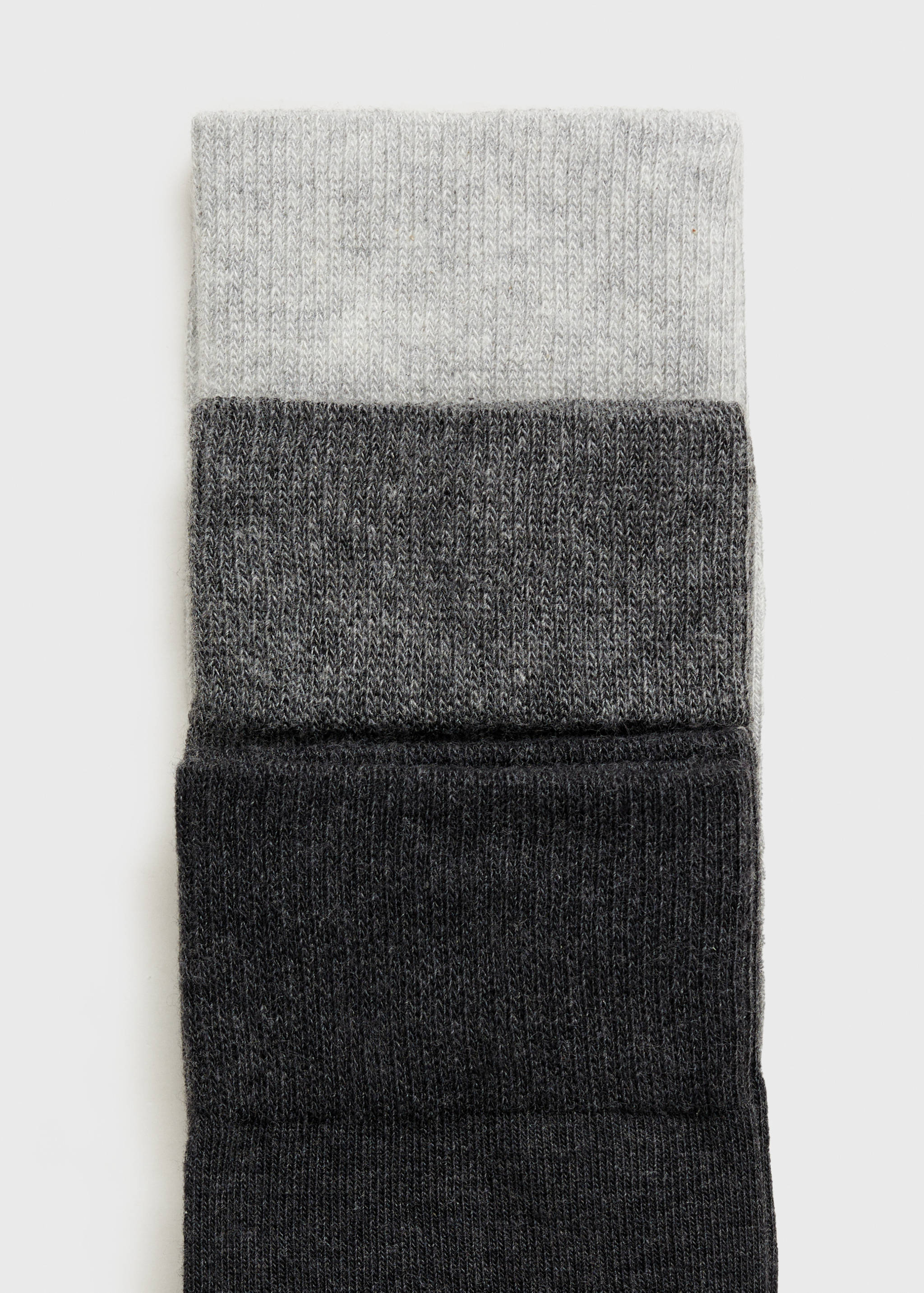 Pack of 3 cotton socks - Reverse of the article