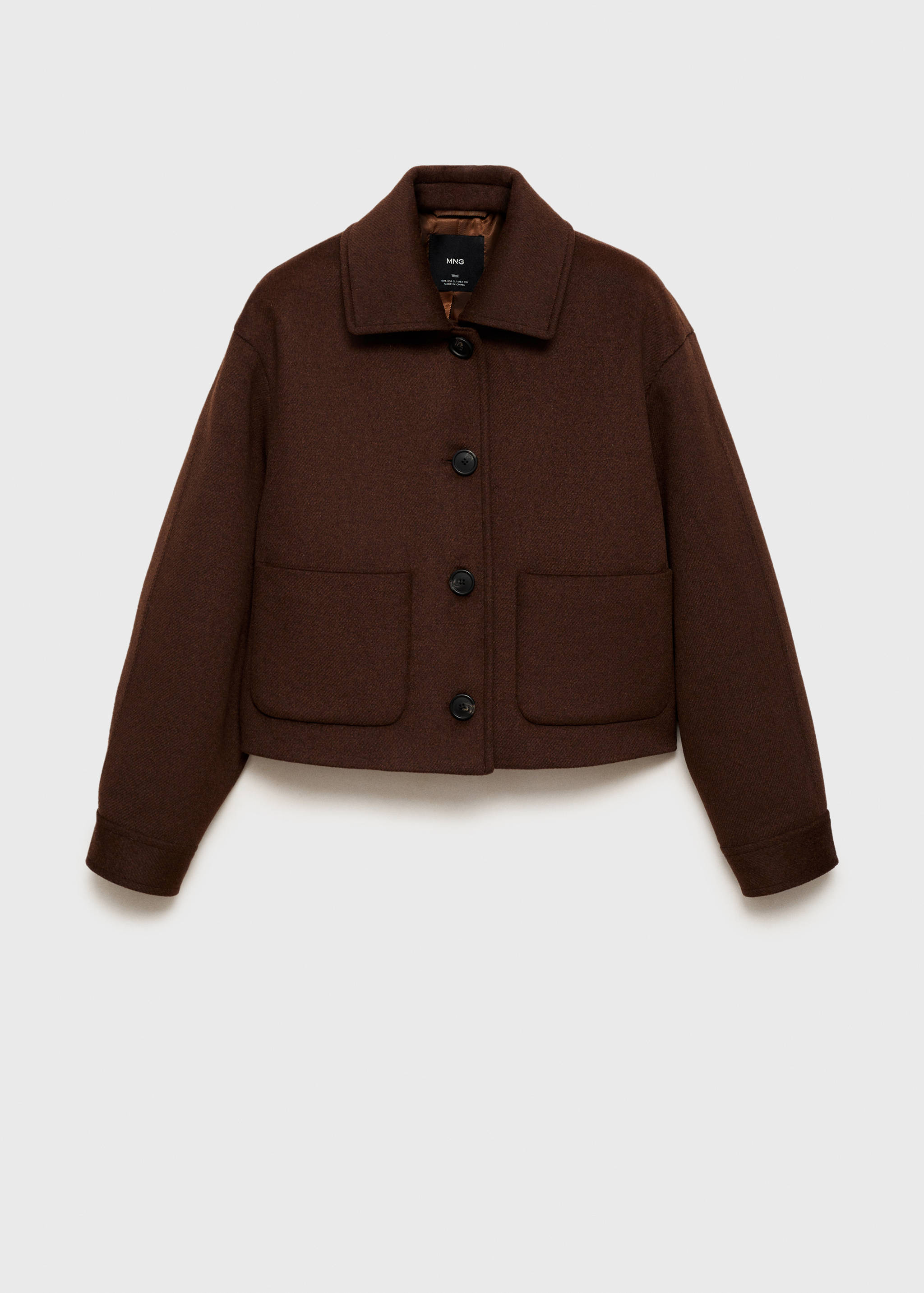 Veste laine à poches - Article sans modèle