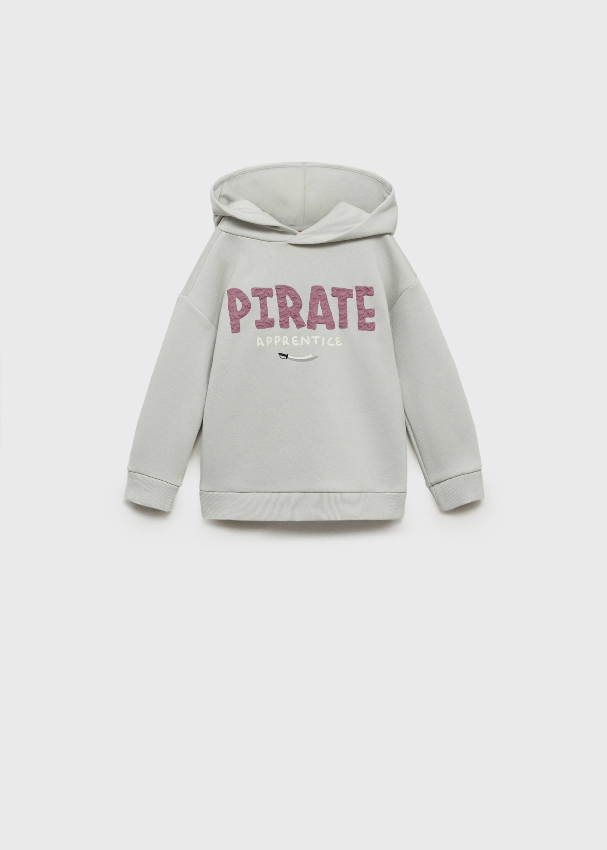 Collegetröja relief design - Artikel utan modell