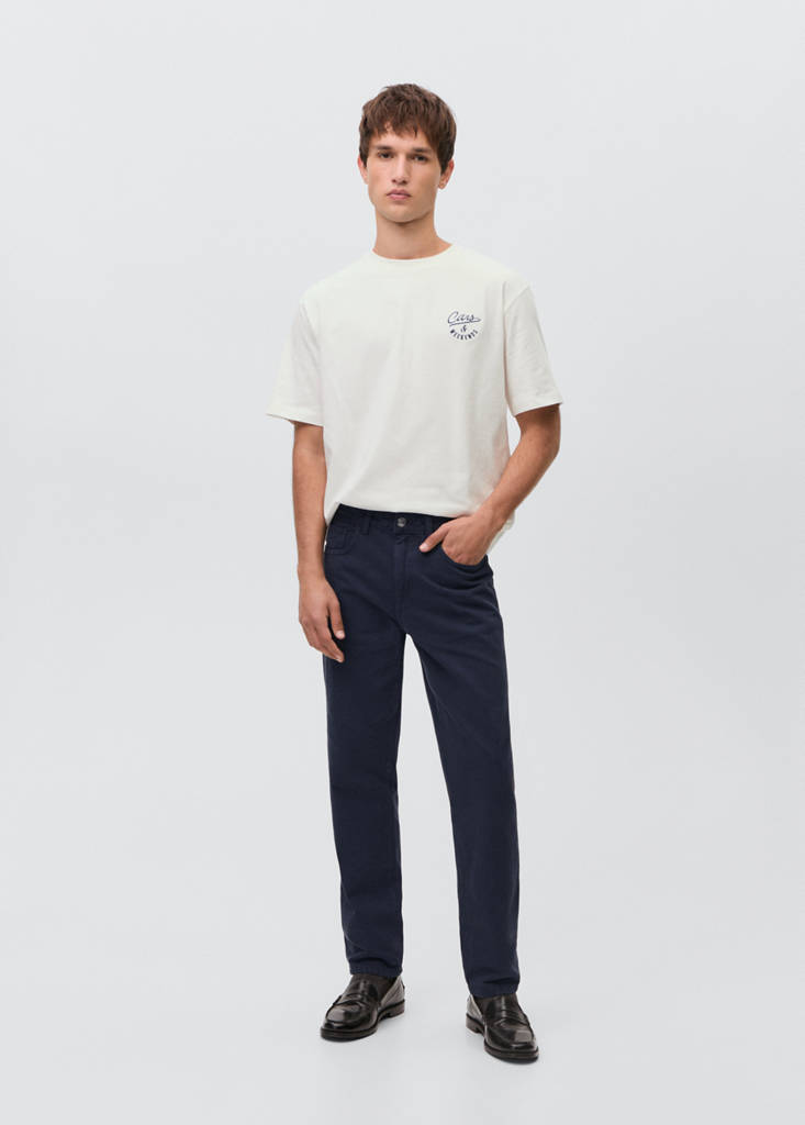 MANGO TEEN - Jean slim-fit bleu marine foncé - XXS - Garçon Teen