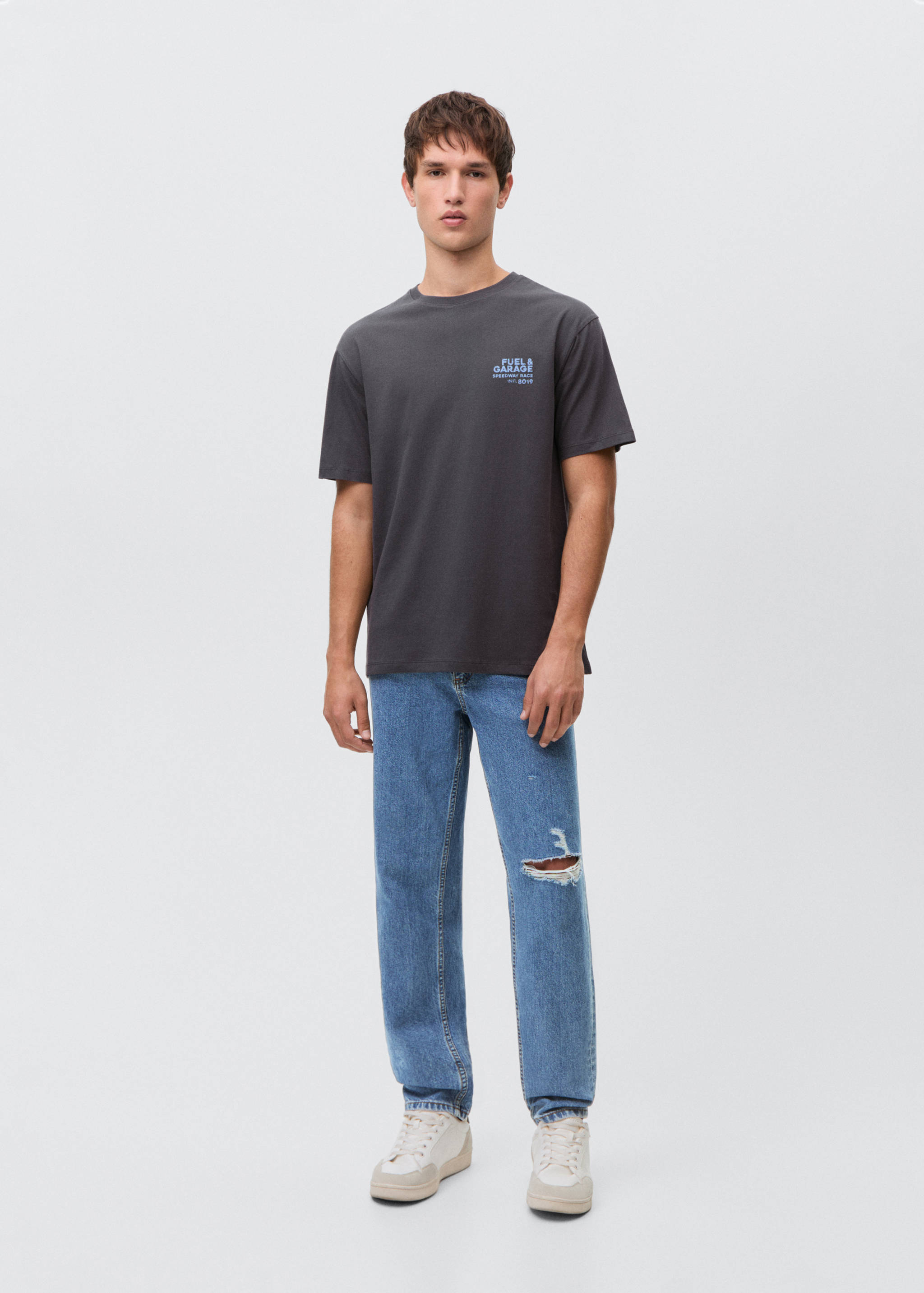 Jeans slim rotos - Plano general