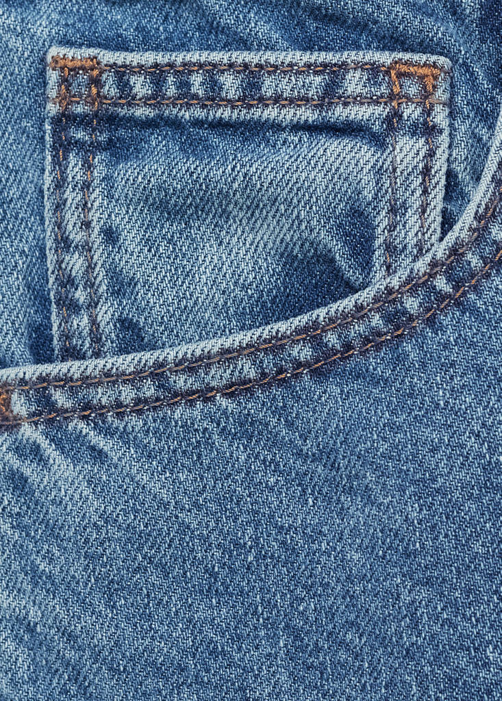 Ripped slim jeans — Medium Blue