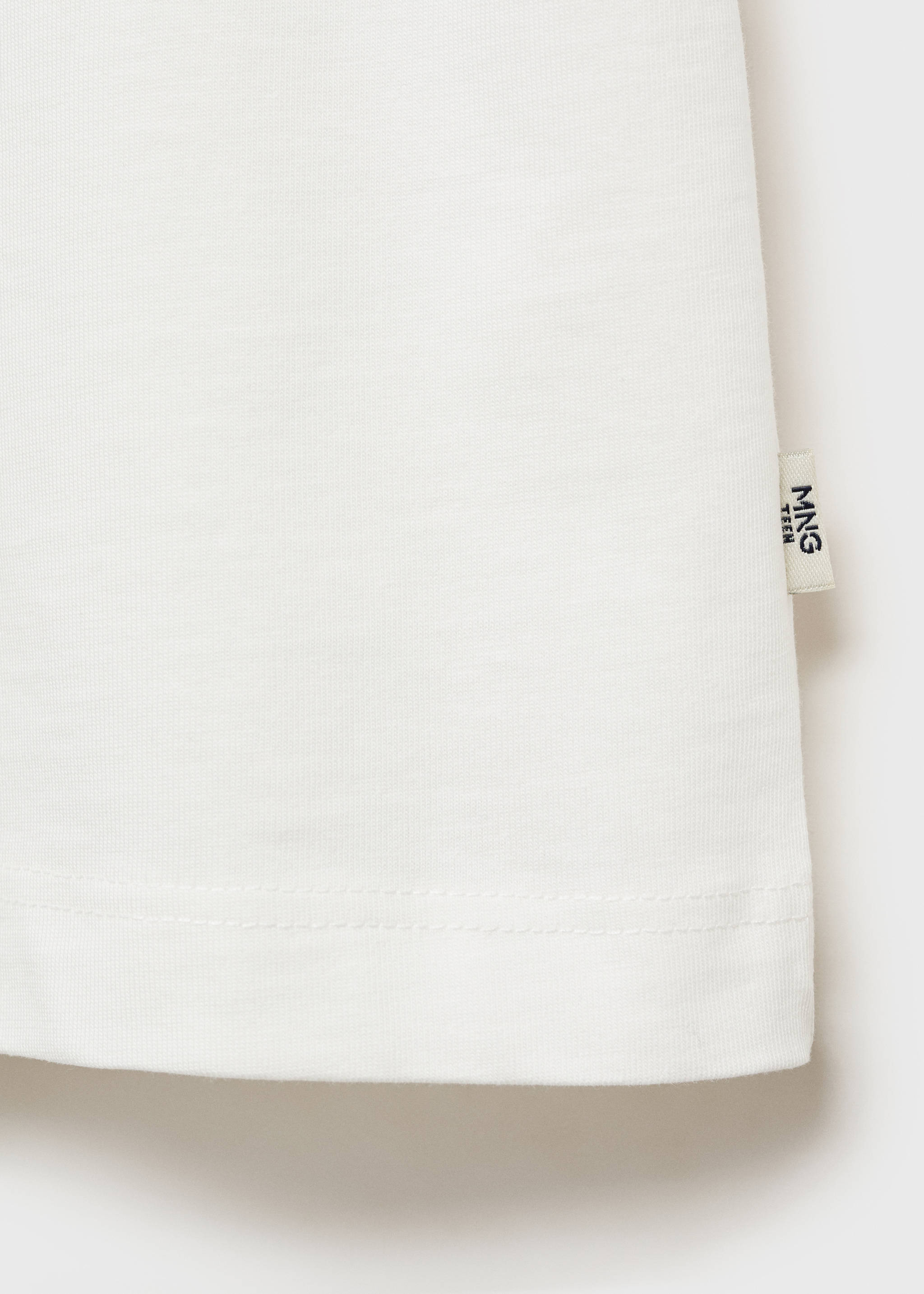 Essential cotton-blend T-shirt - Details of the article 0