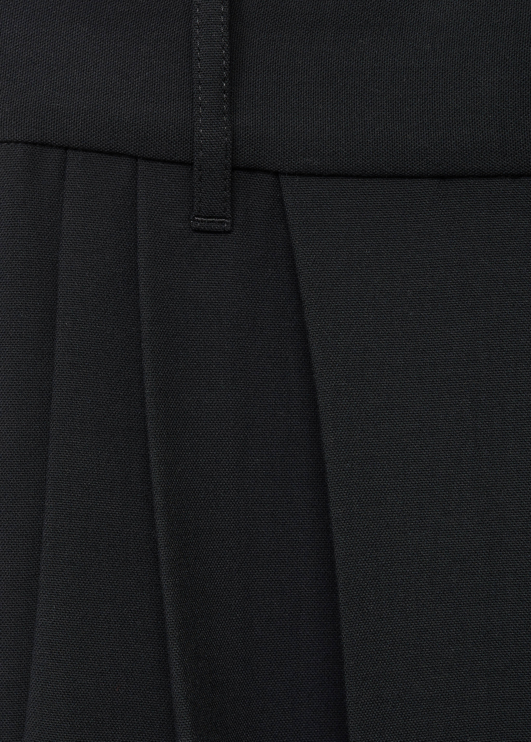 Straight-fit pleated pants - Details of the article 8