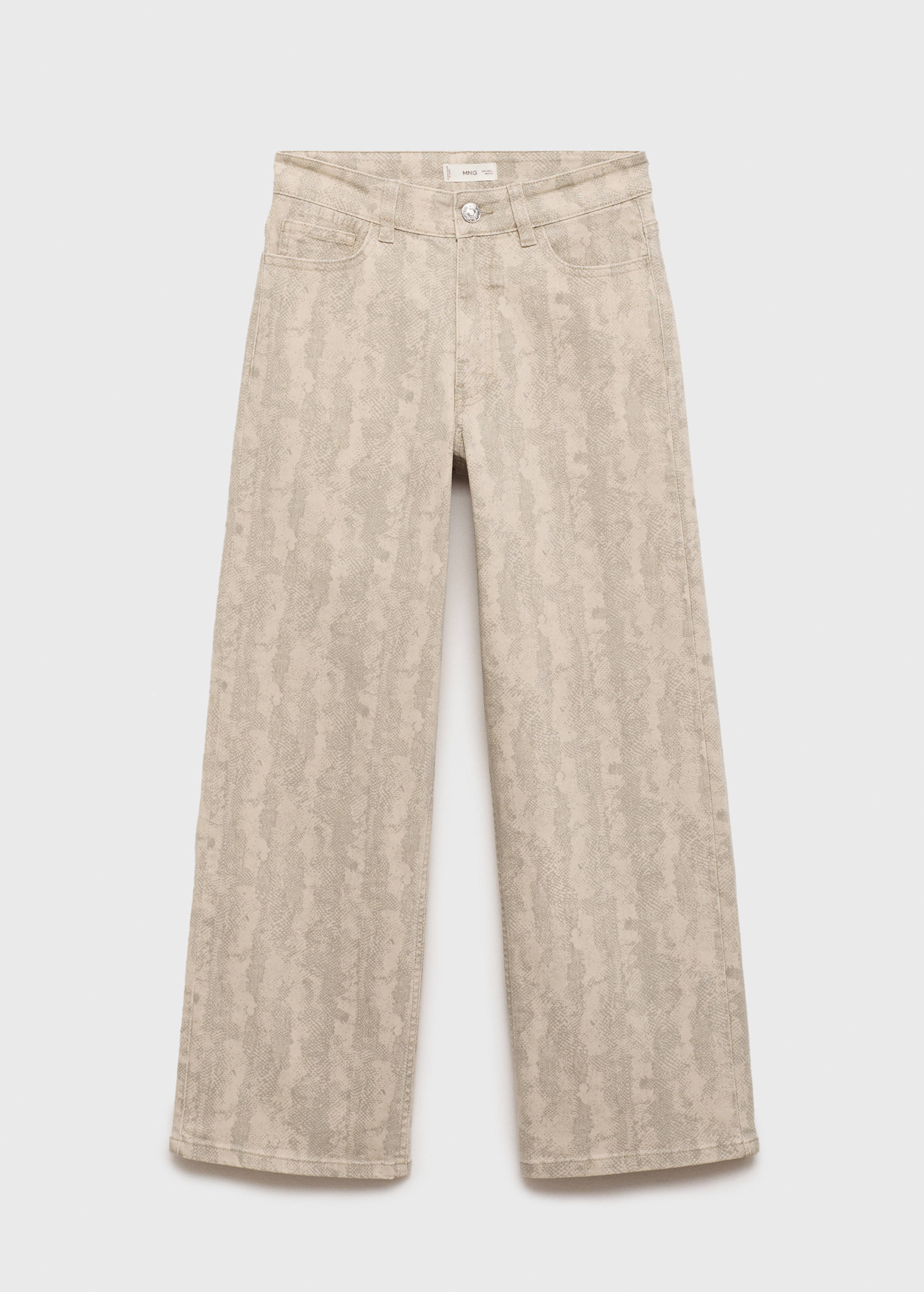 Printed culotte pants - Article without model