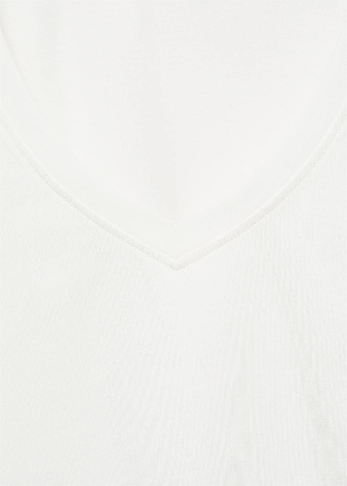 V-neck T-shirt — Off White