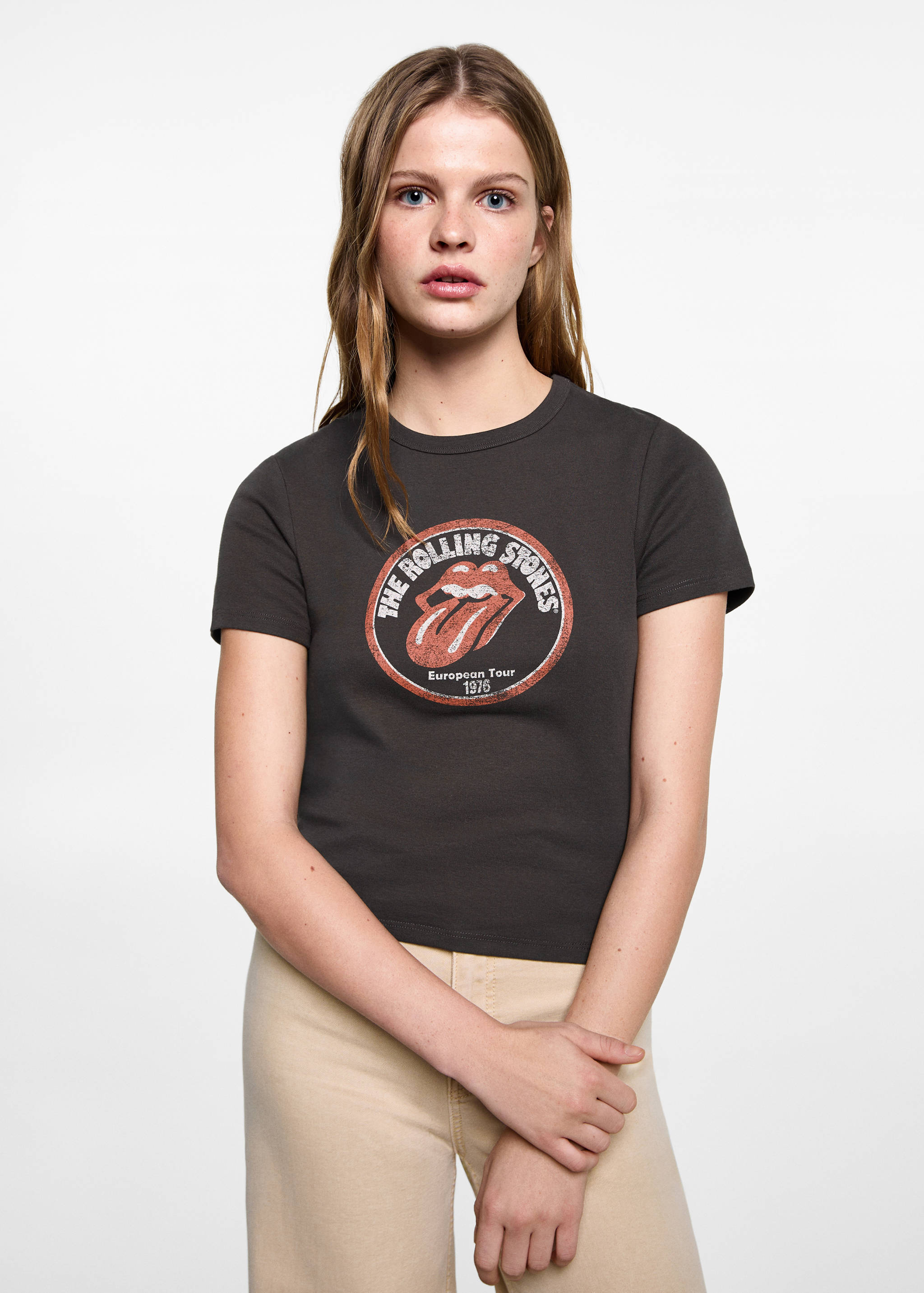 Camiseta The Rolling Stones - Plano medio