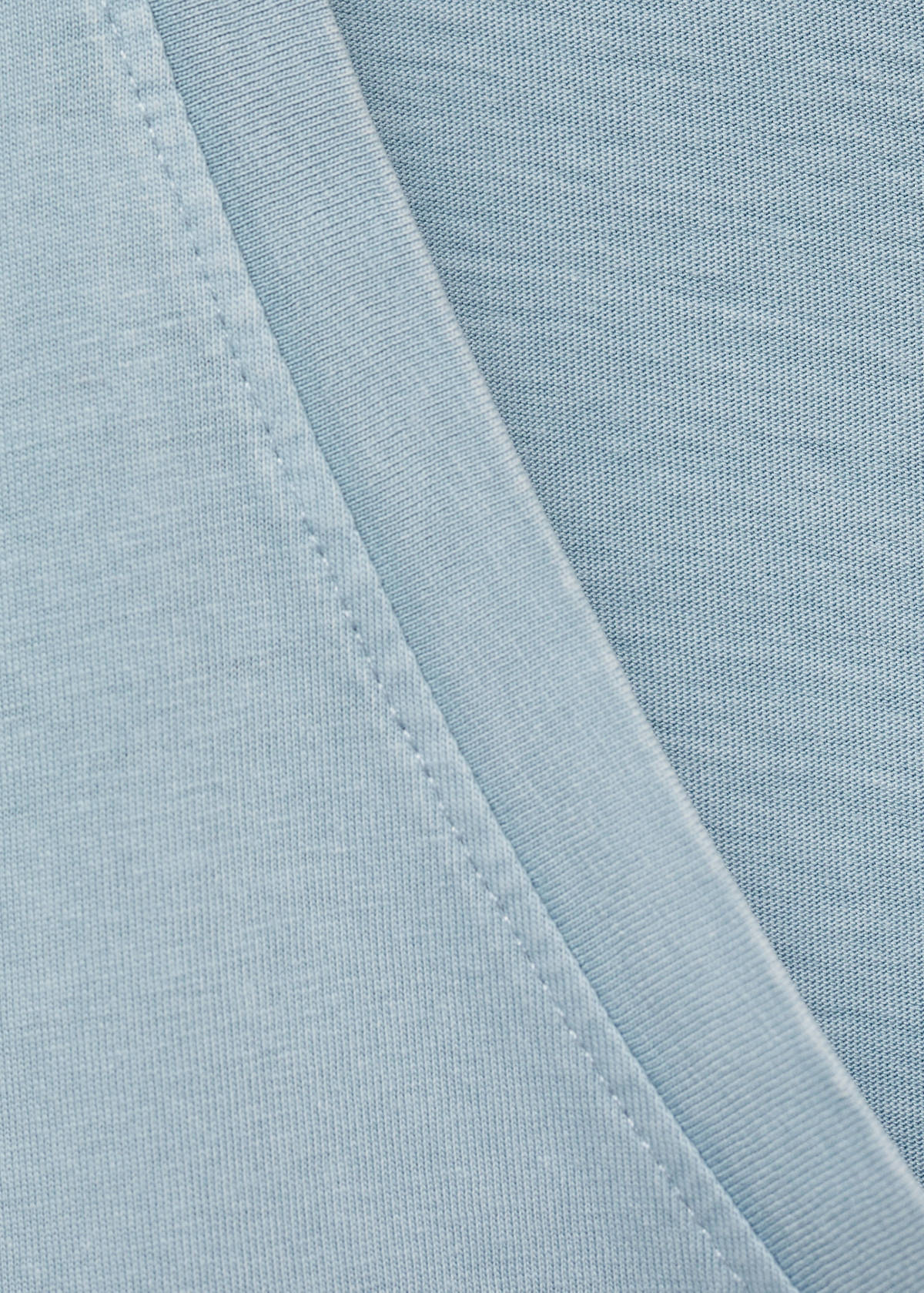 V-neck T-shirt — Sky Blue
