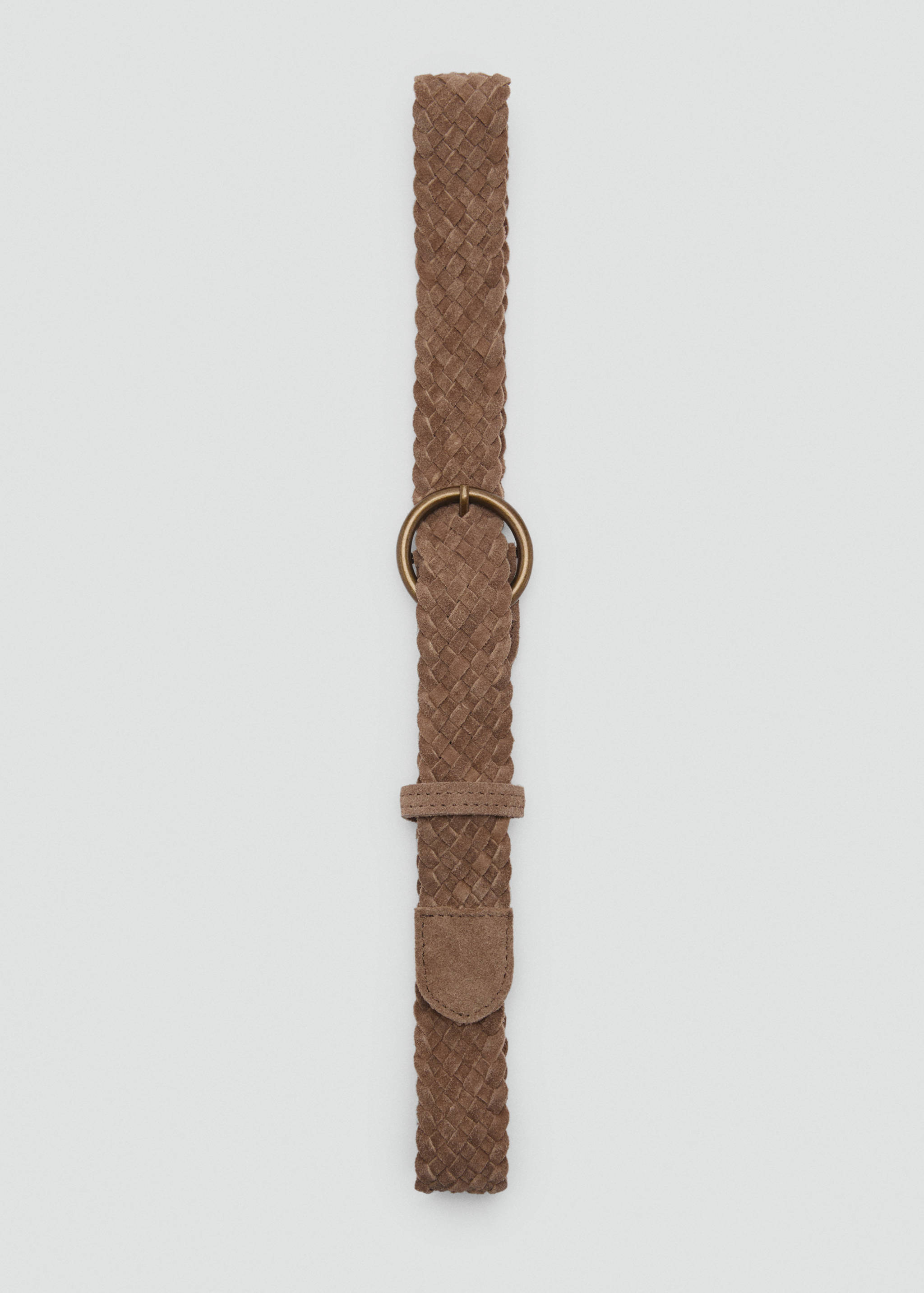 Ceinture cuir suède tressée - Détail de l'article 2