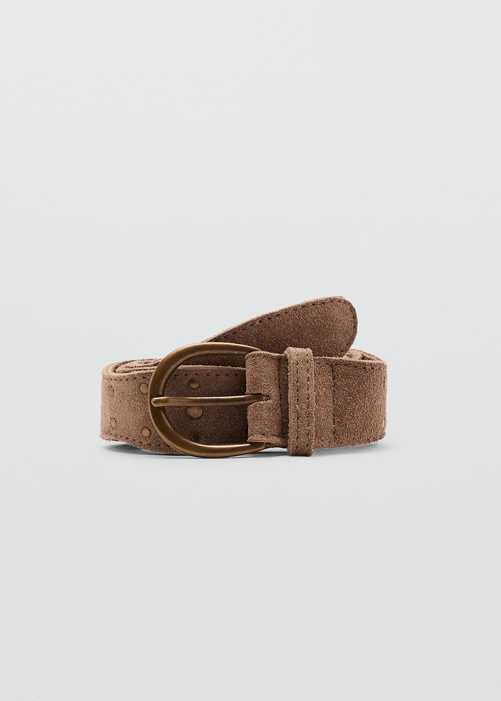 Ceinture en cuir à clous - Article sans modèle