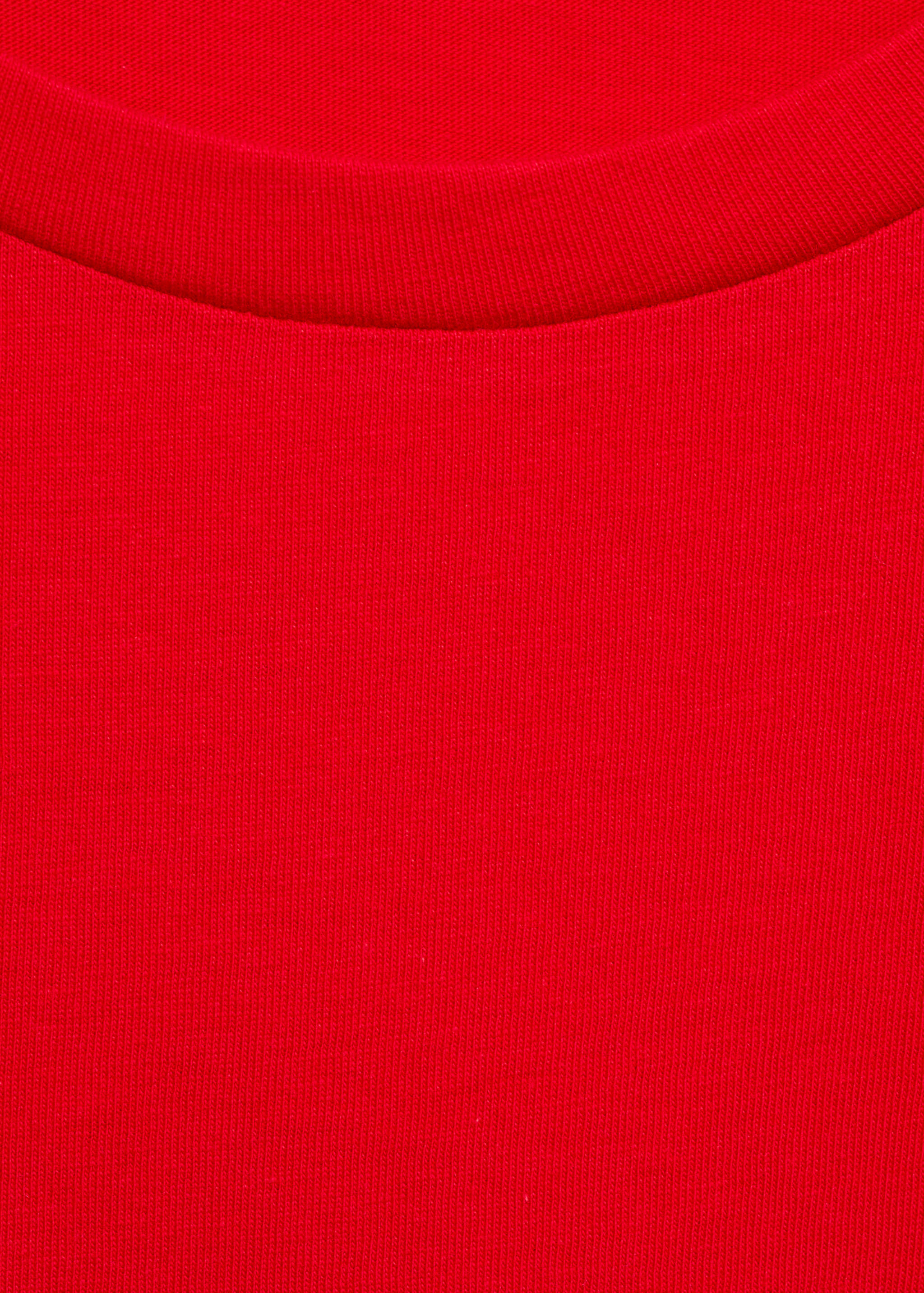 Cotton t-shirt with knot detail - Details of the article 8