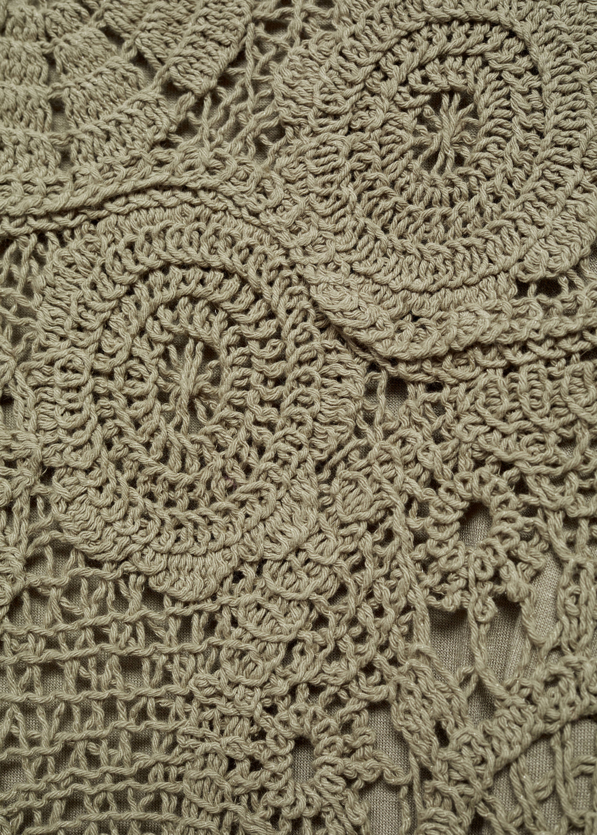 Crochet knitted dress - Details of the article 8