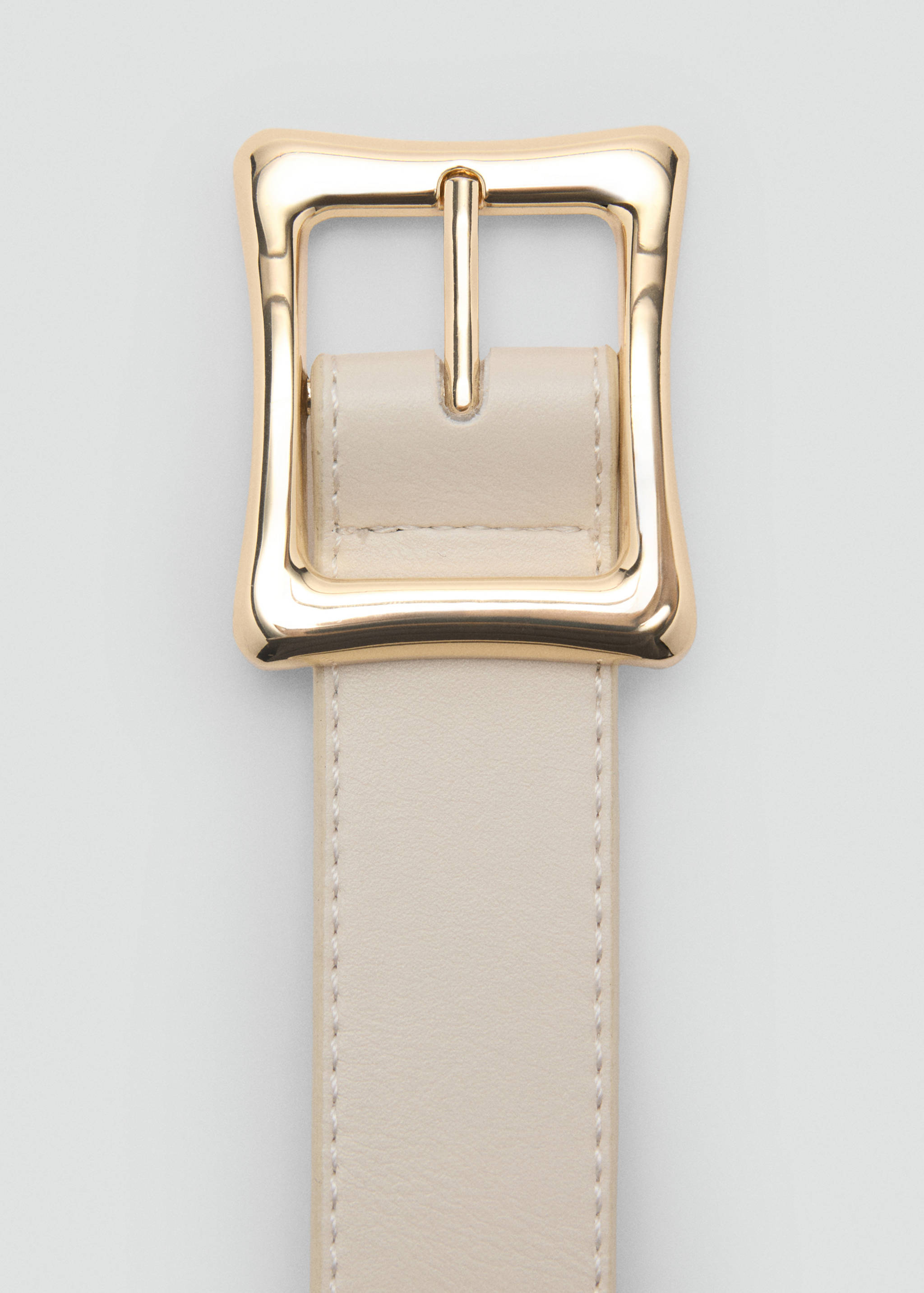Square buckle belt - Details of the article 1