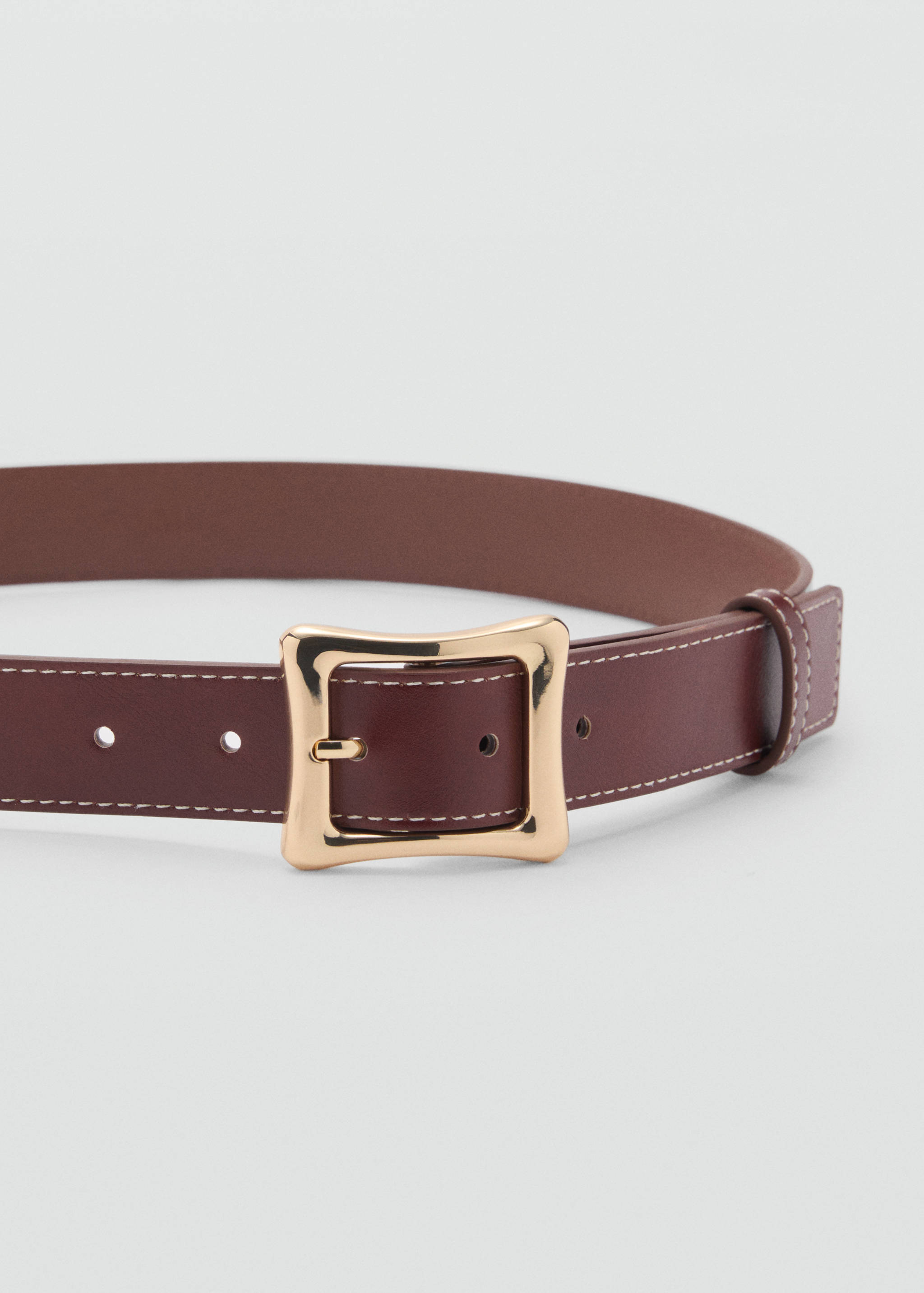Square buckle belt - Details of the article 1