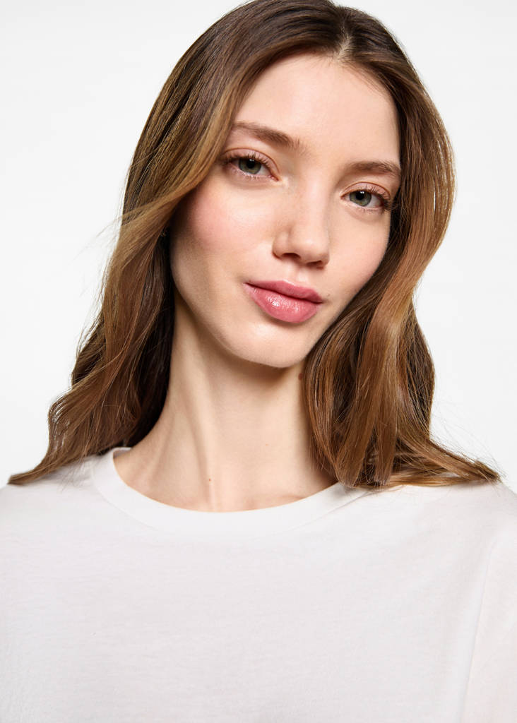 T-shirt with gathered waist — Off White
