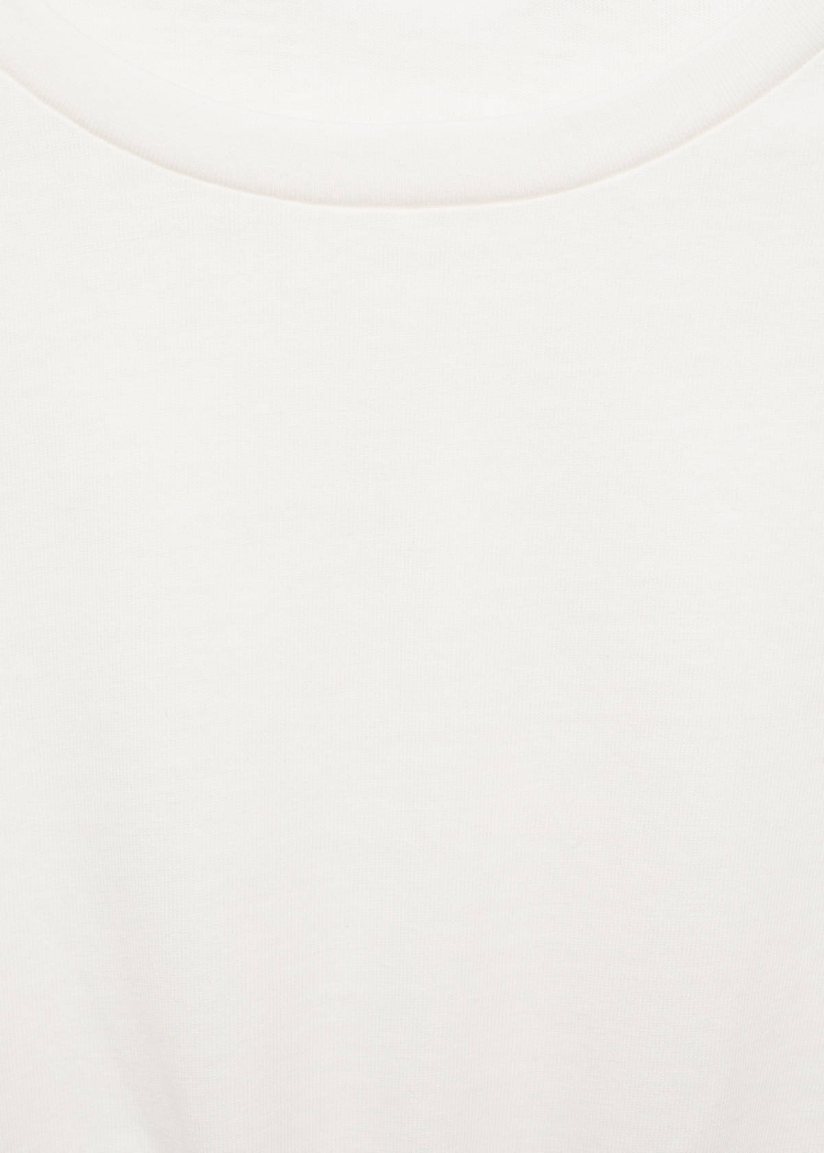 T-shirt with gathered waist — Off White