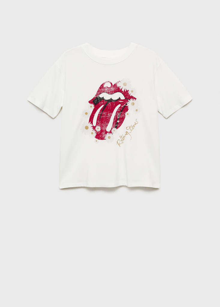 T-shirt with gathered waist — Off White