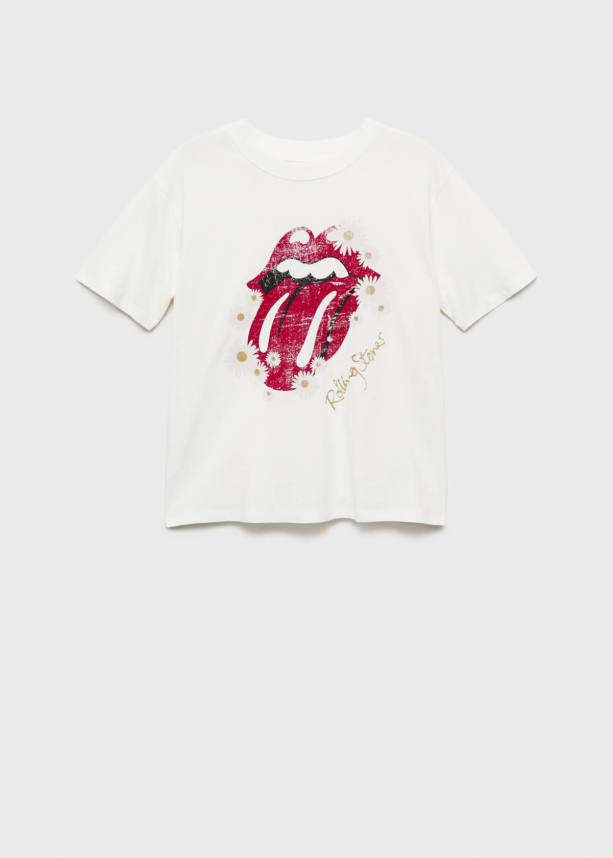 T-shirt with gathered waist — Off White