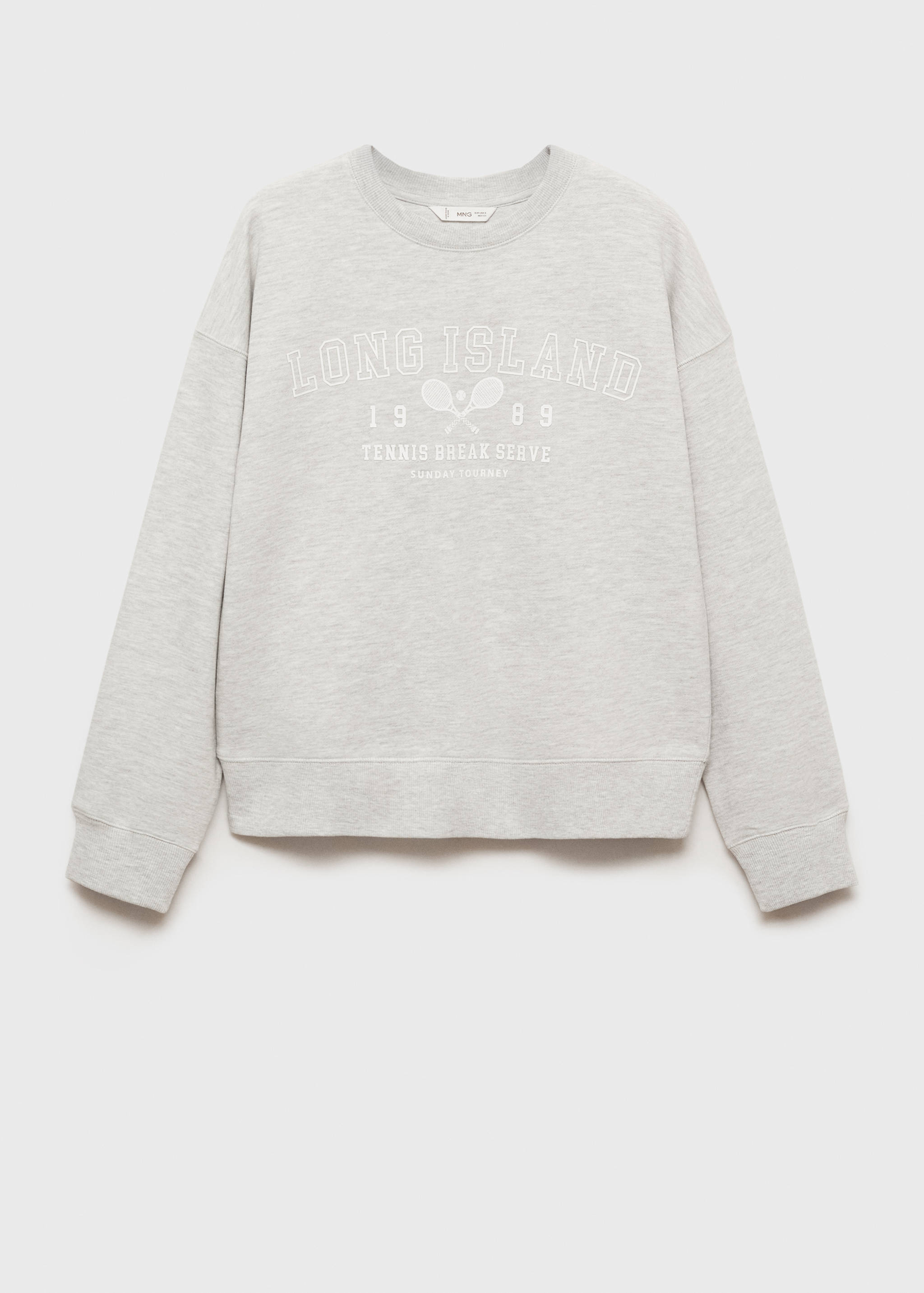 Printed cotton sweatshirt - Article without model