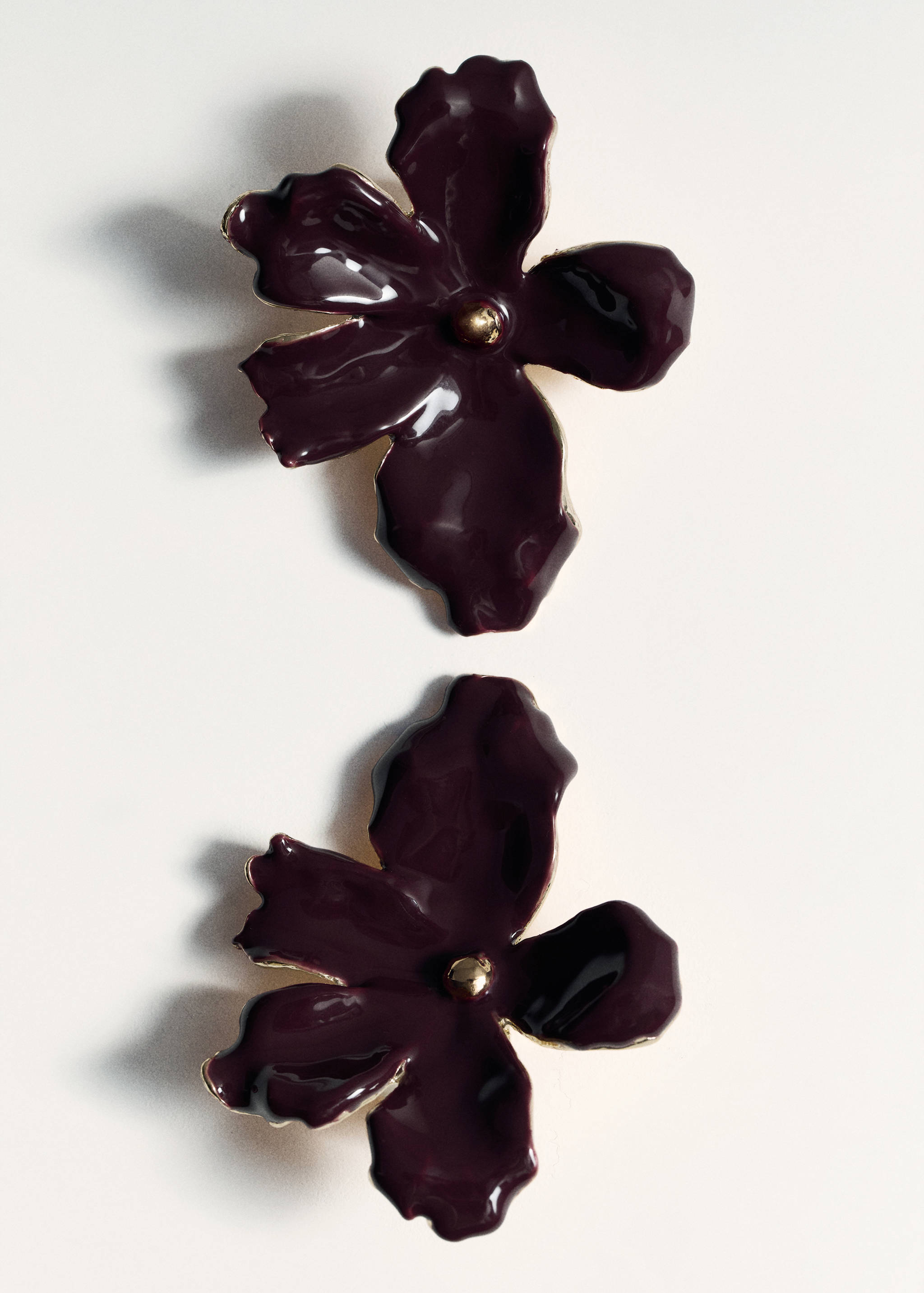 Серьги с цветами - Деталь изделия 5