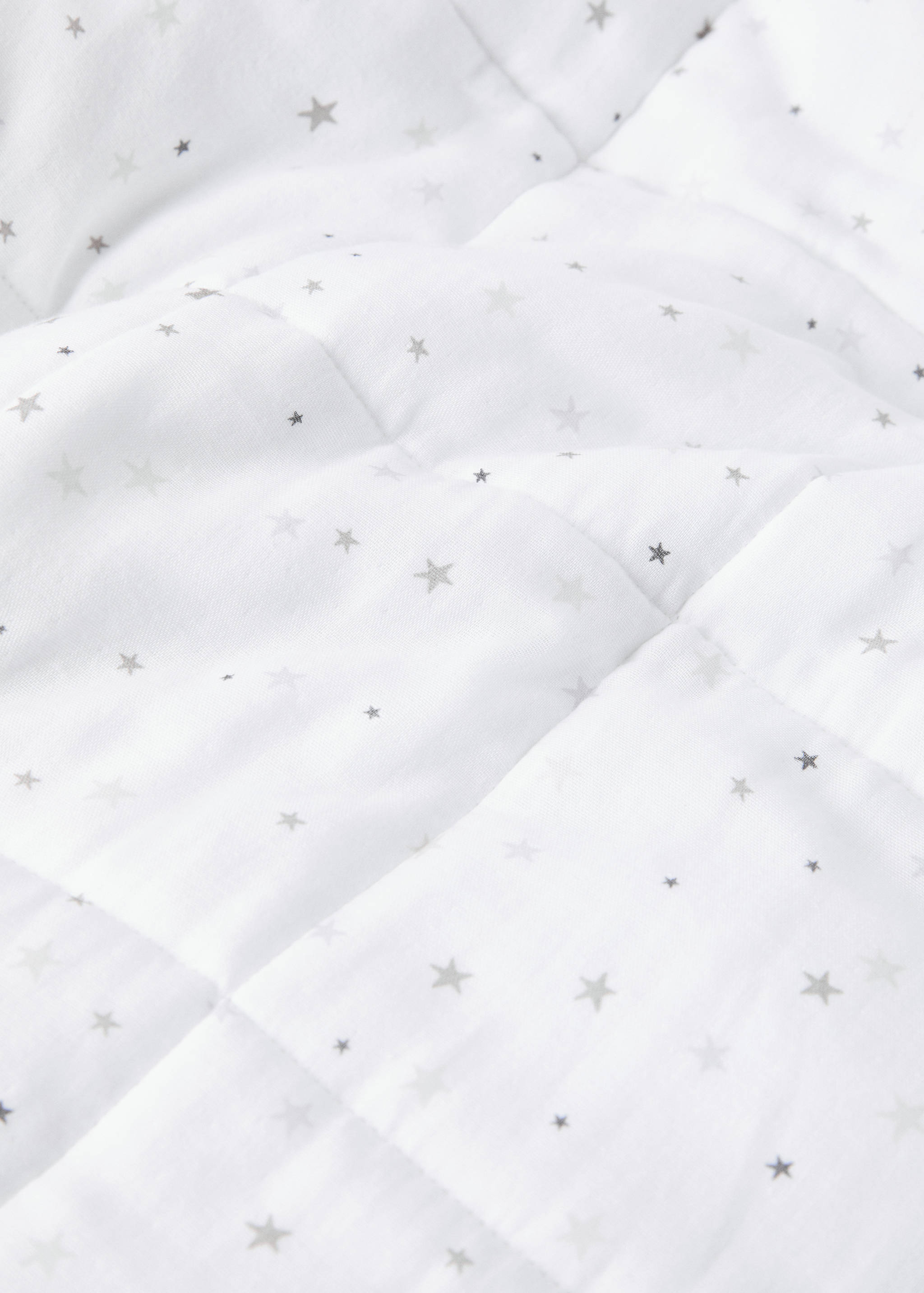 Cotton floral-print children's bedspread for 90/105 cm bed - Details of the article 2