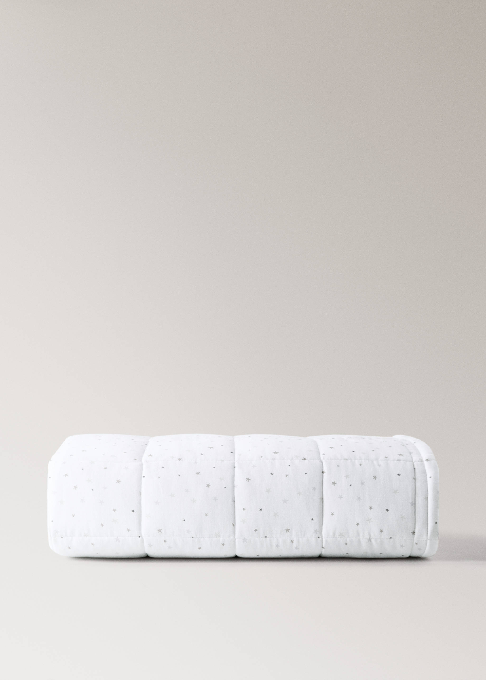 Bavlněný přehoz s květinovým potiskem, na dětskou postýlku - Zboží bez modelu