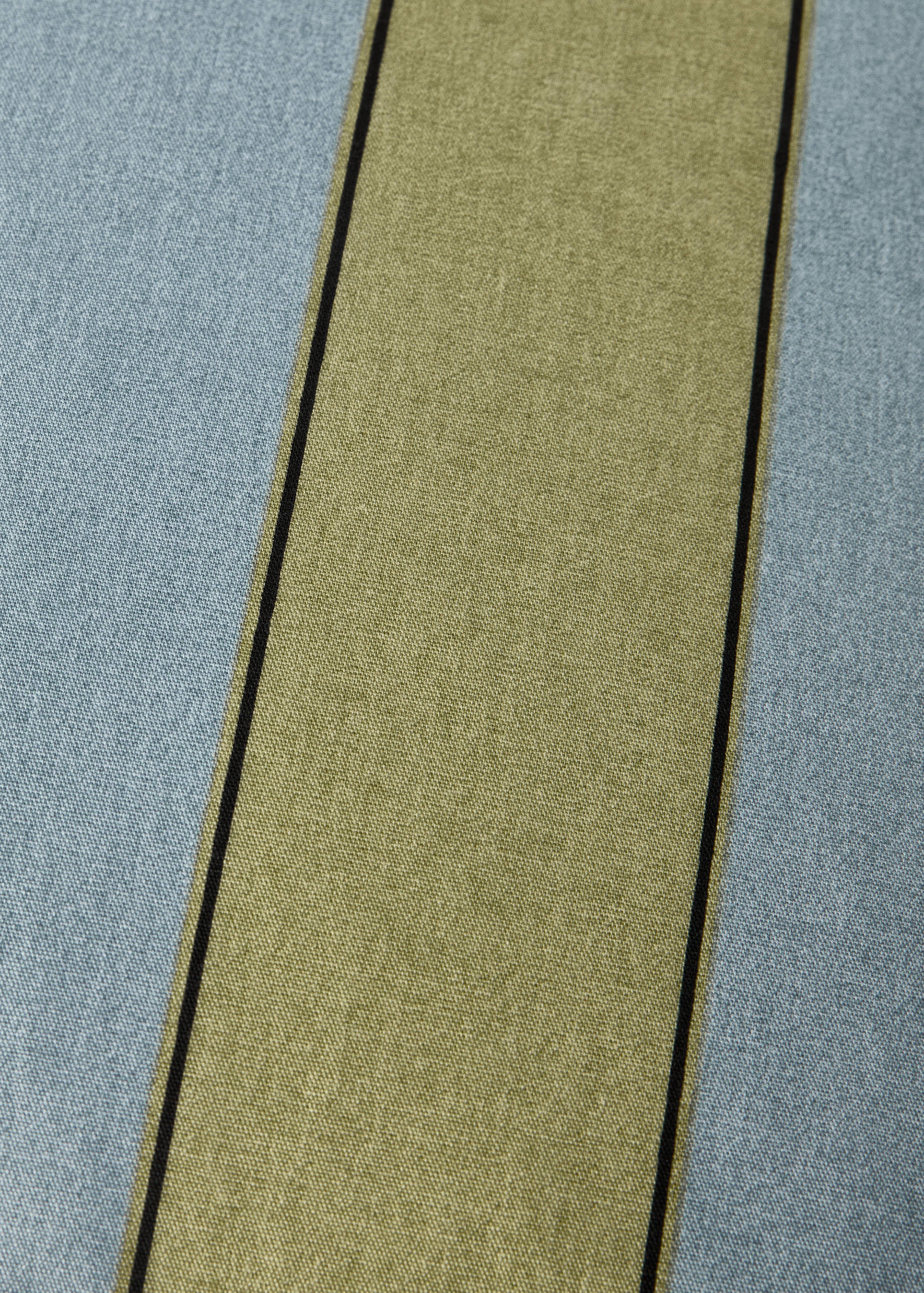 Waterproof striped cushion cover 50x50 cm - Details of the article 3