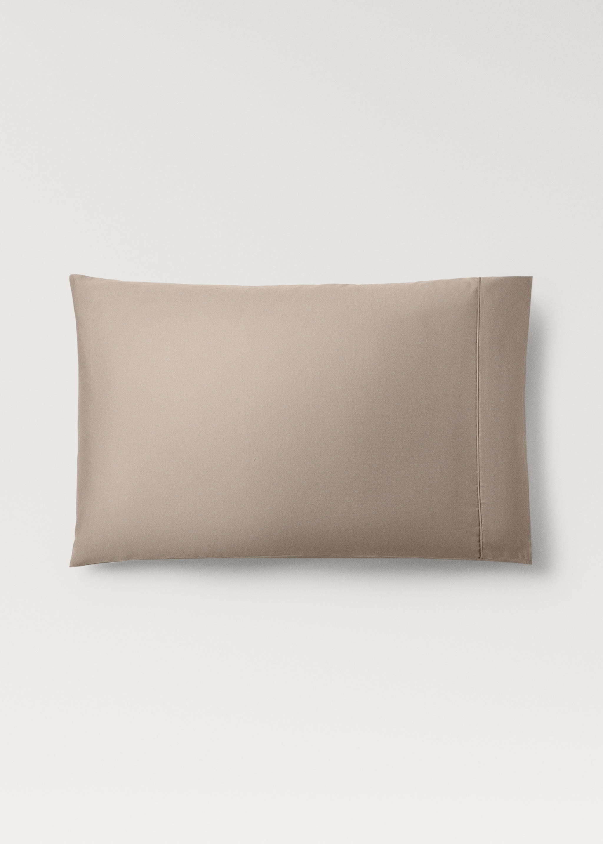 Two 600-thread cotton satin pillowcases 50x75 cm - Article without model