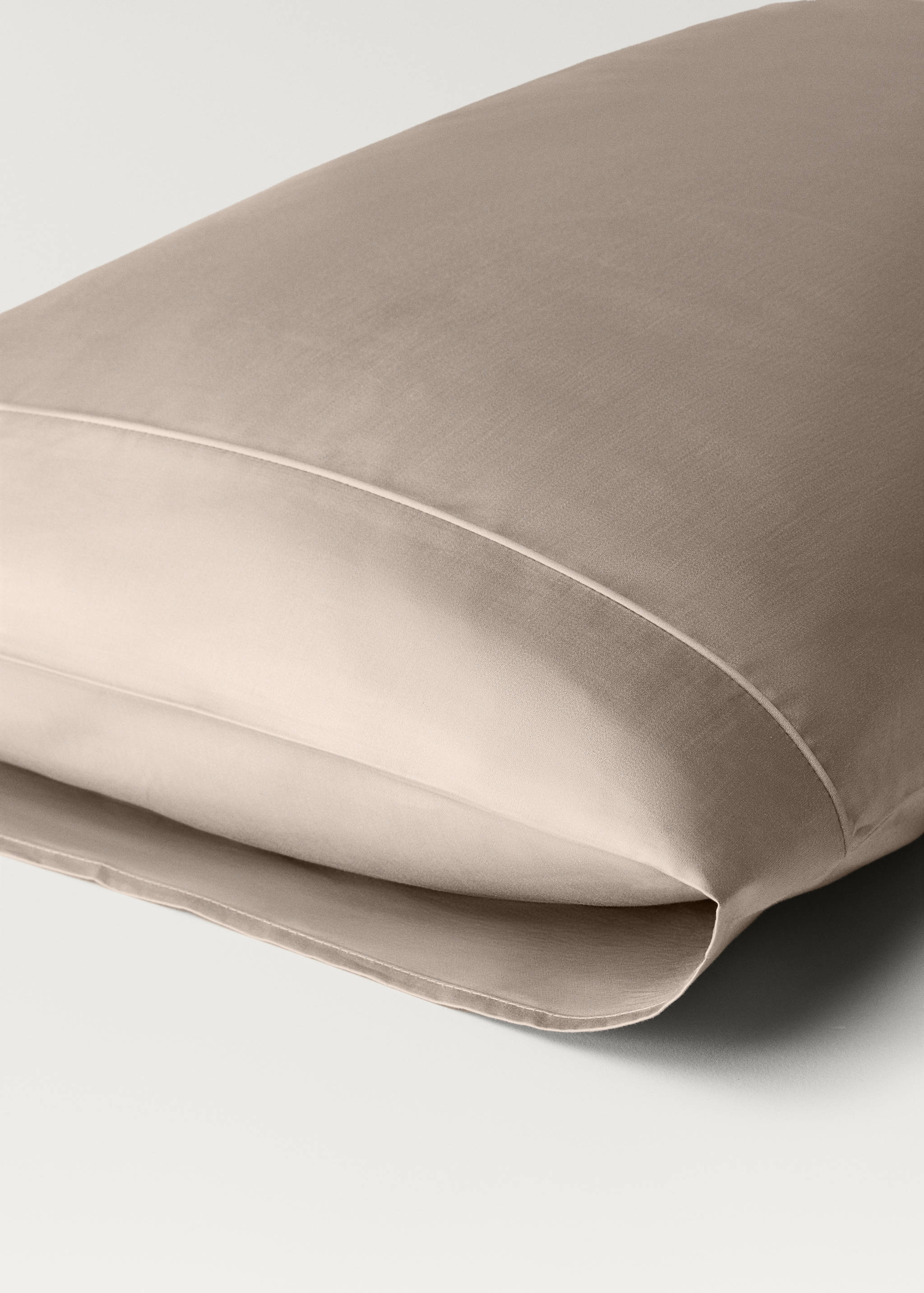 Two 600-thread cotton satin pillowcases 50x75 cm - Details of the article 2