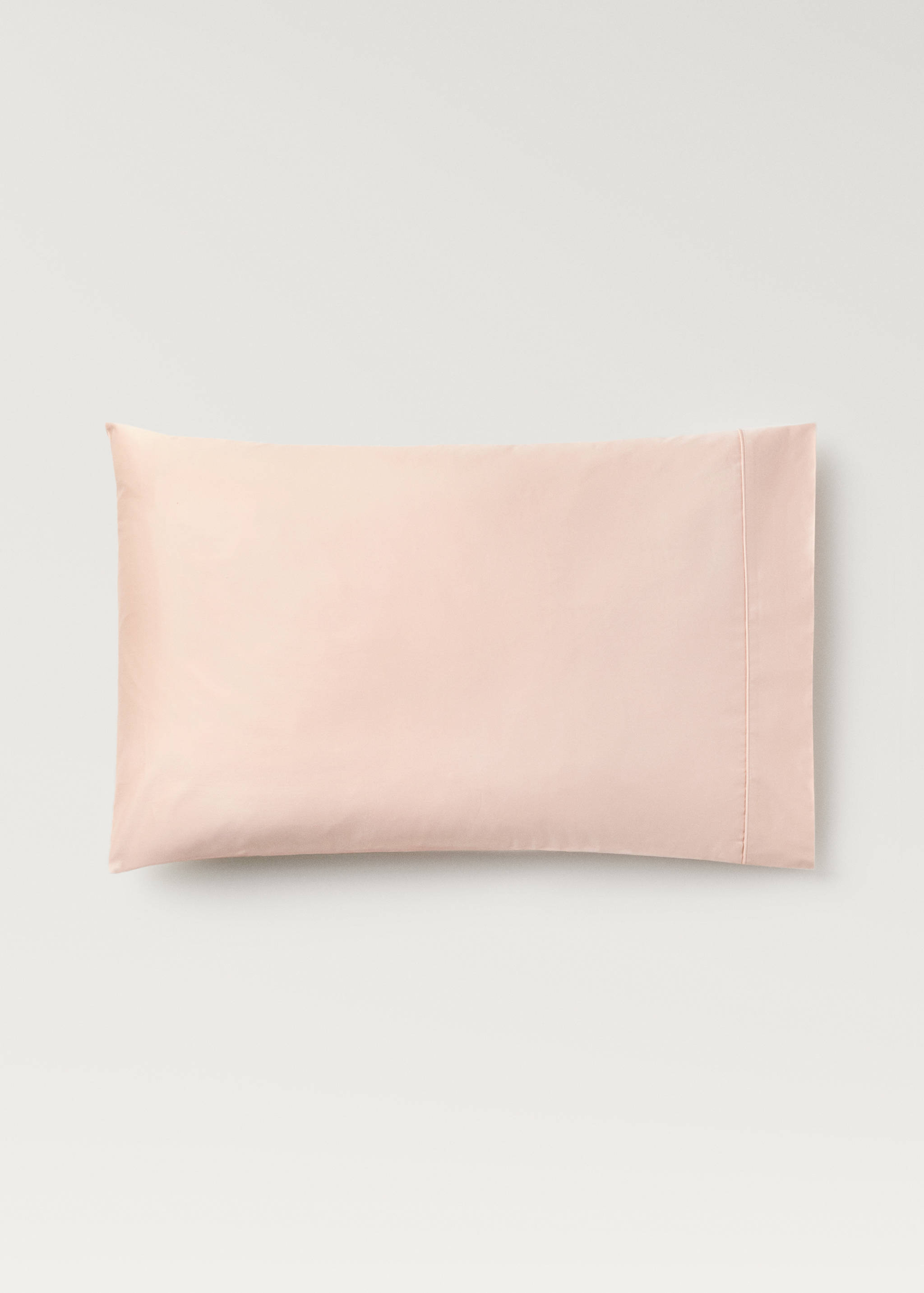 Two 600-thread cotton satin pillowcases 50x75 cm - Article without model