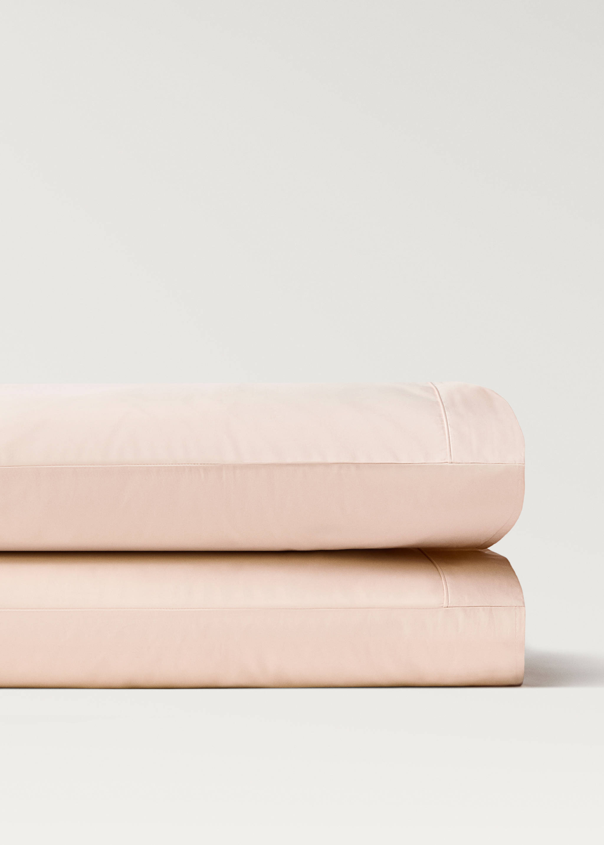 Two 600-thread cotton satin pillowcases 50x75 cm - Details of the article 1