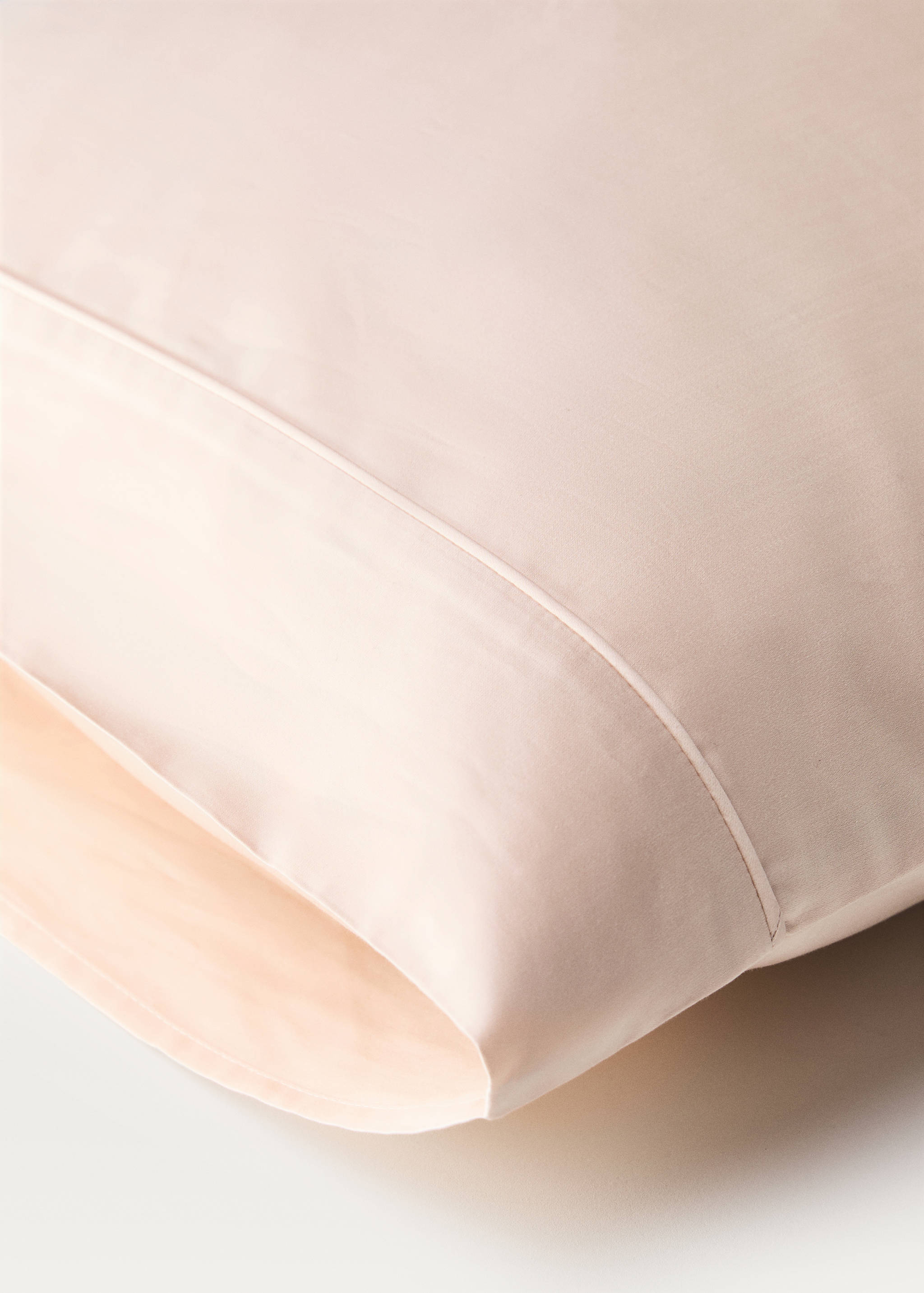 Two 600-thread cotton satin pillowcases 50x75 cm - Details of the article 3