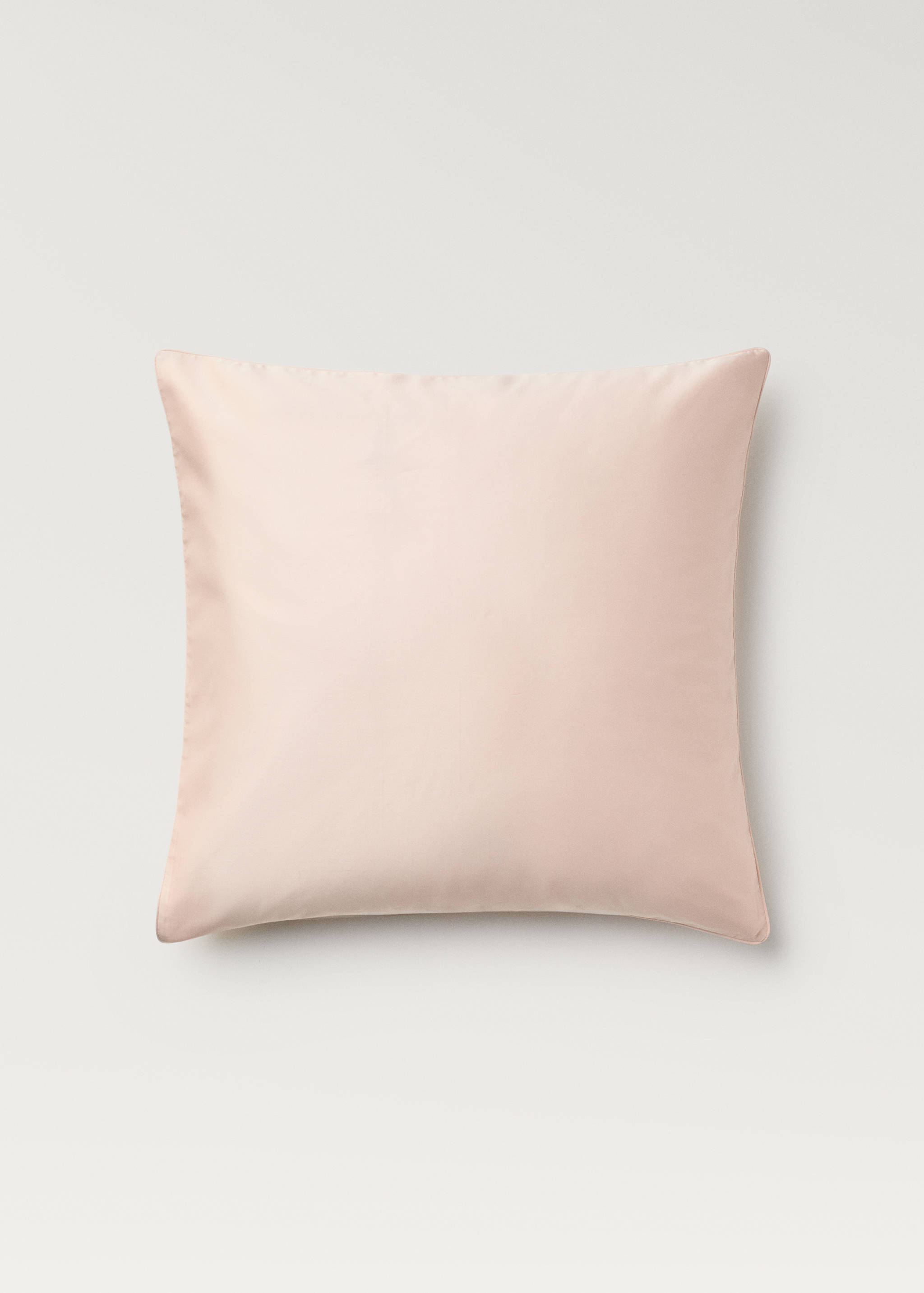 Két 600-as szálsűrűségű pamutszatén párnahuzat, 60x60 cm - Termék modell nélkül