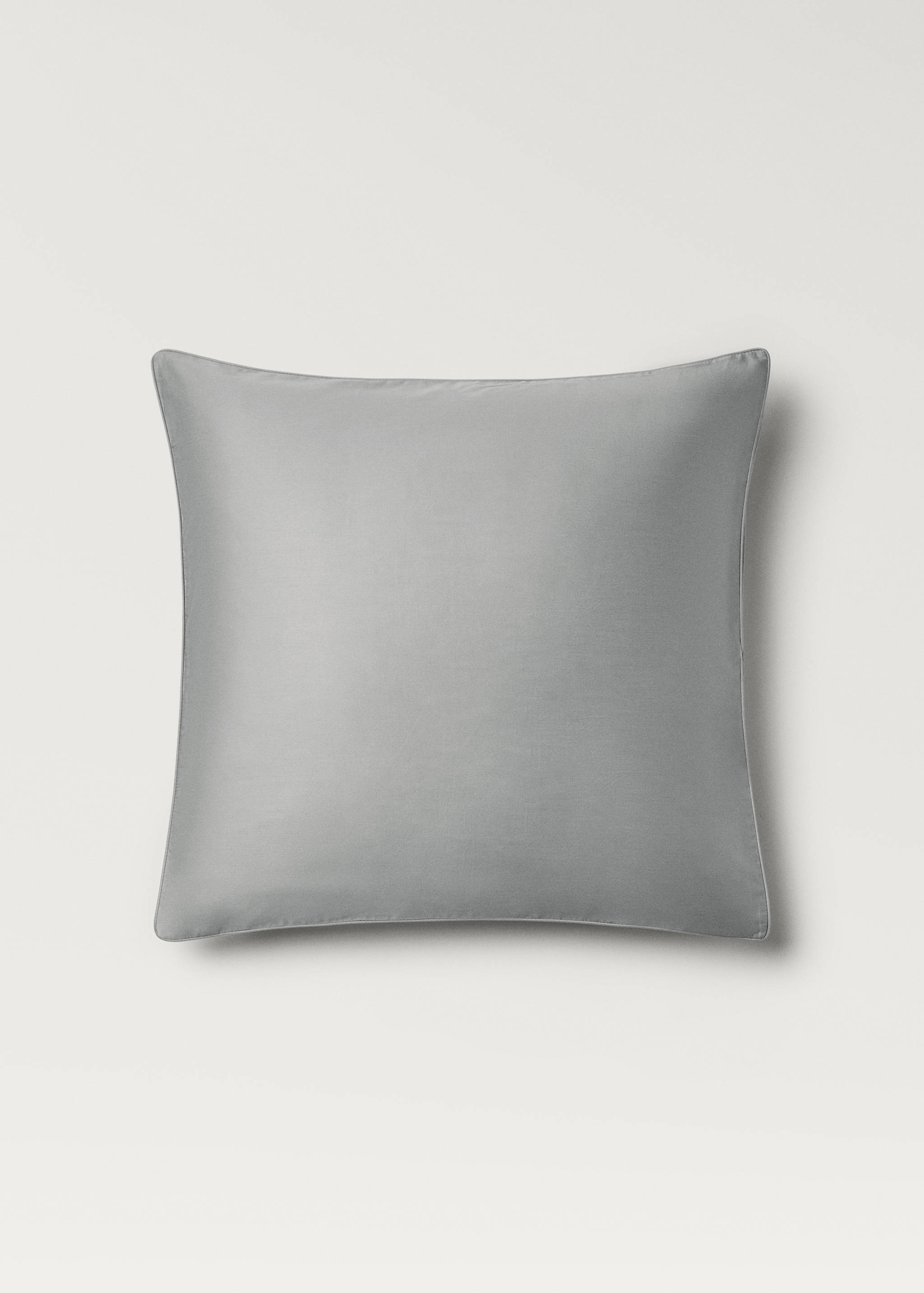 Két 600-as szálsűrűségű pamutszatén párnahuzat, 60x60 cm - Termék modell nélkül