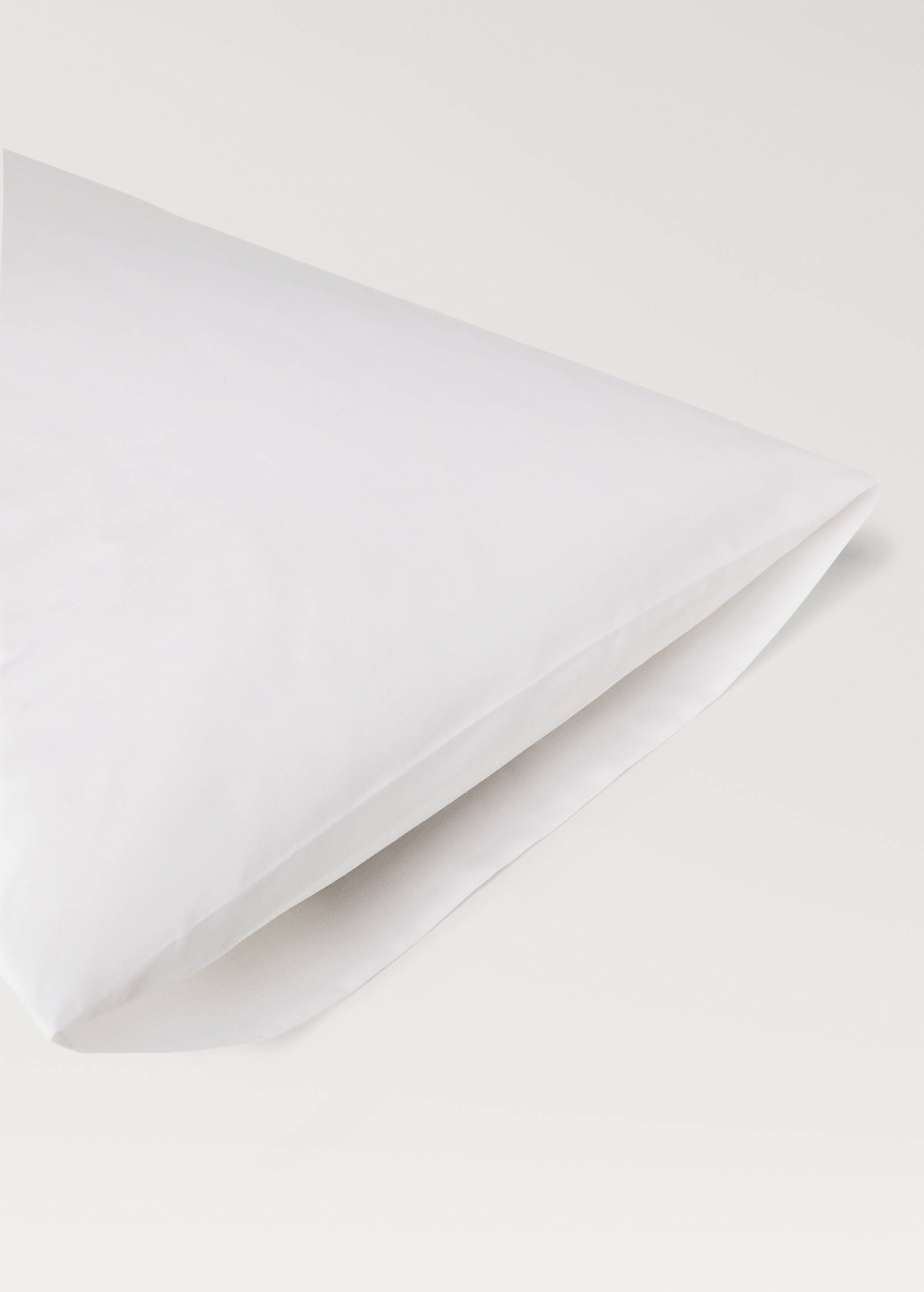 Two cotton percale pillowcases with scalloped detail 50x75 cm - Details of the article 3