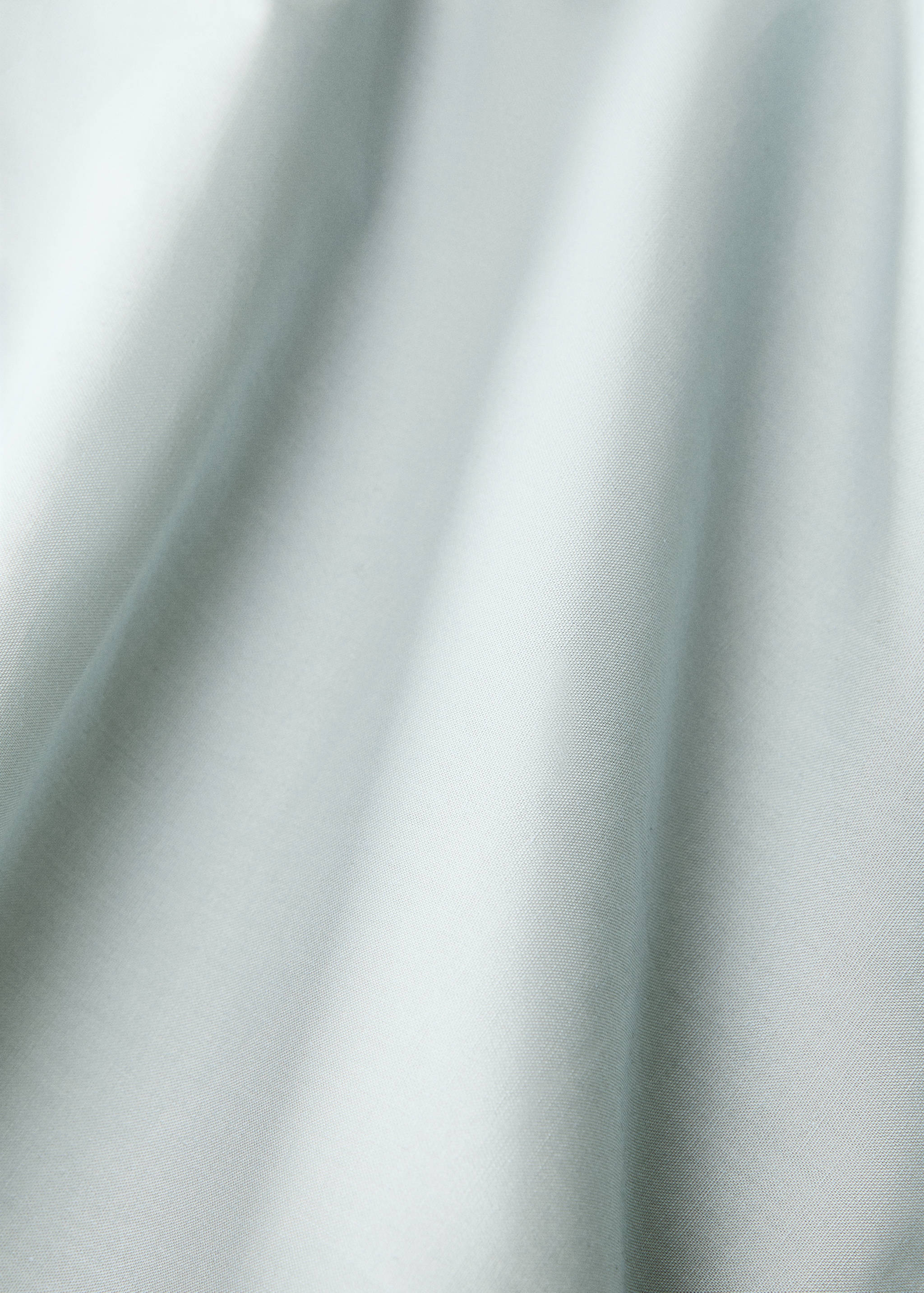 Oberlaken aus Baumwoll-Perkal mit Overlock-Saum für 180/200 cm Bett - Detail des Artikels 3