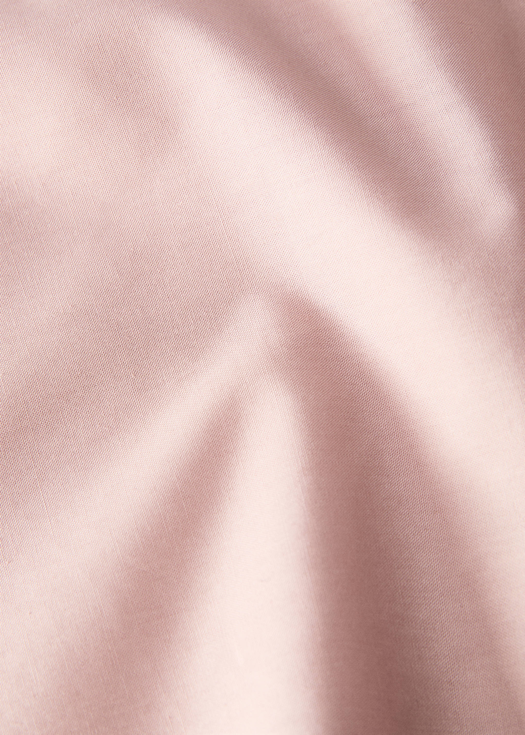 Oberlaken aus Baumwoll-Perkal mit Overlock-Saum für 180/200 cm Bett - Detail des Artikels 3