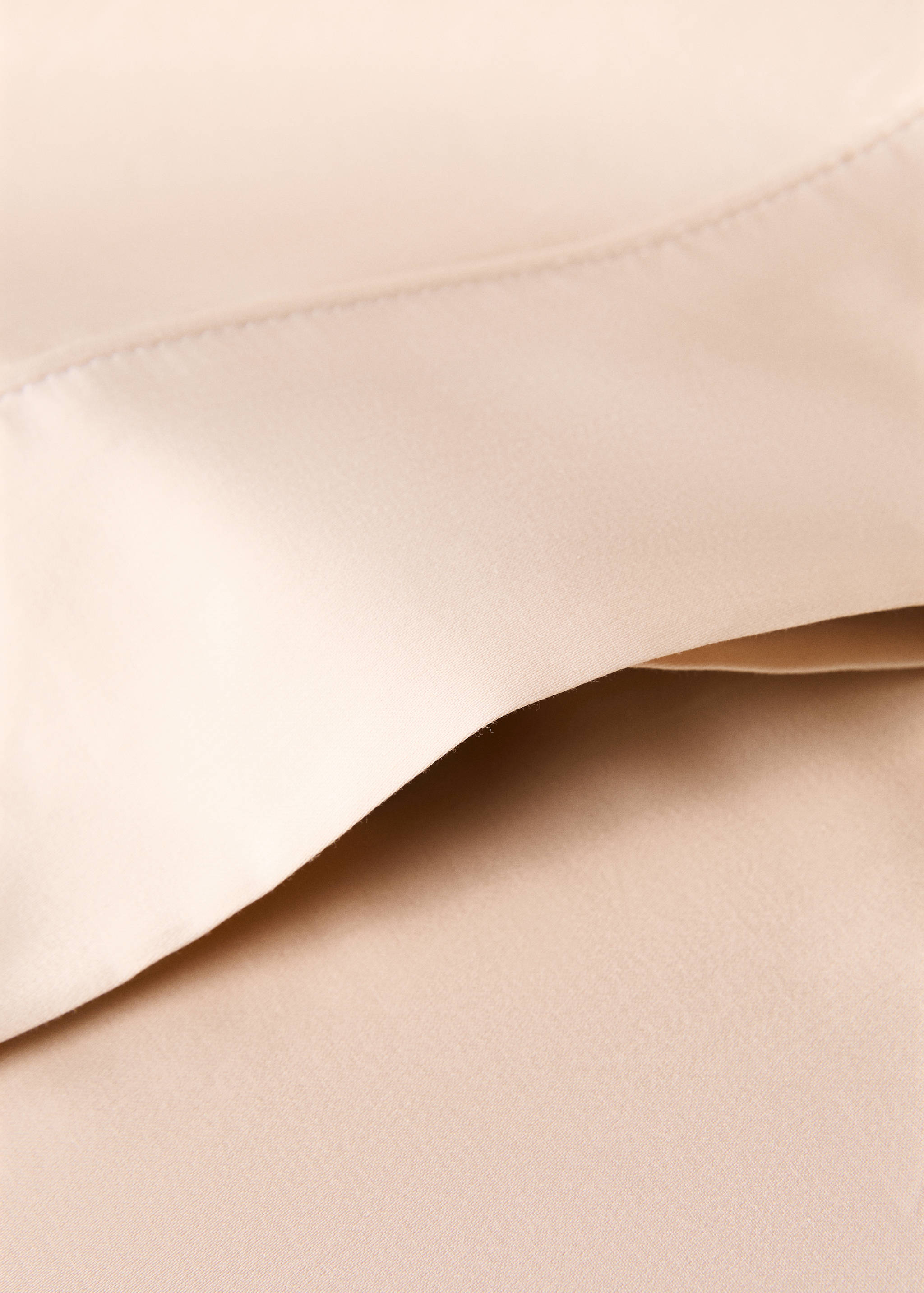 600 threads washed cotton flat sheet King bed - Details of the article 1