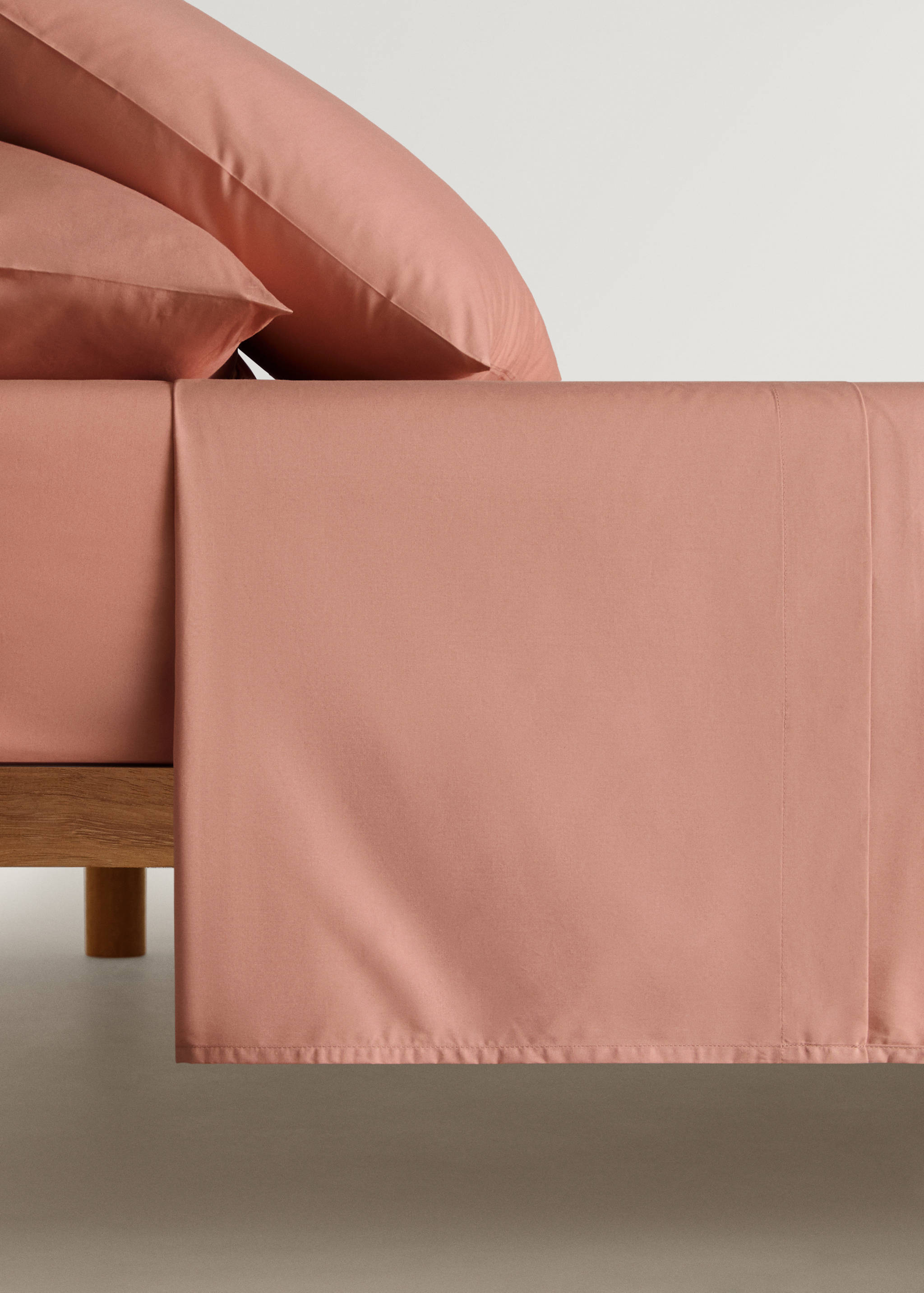 Sábana encimera algodón percal cama 135/140 cm - Artículo sin modelo