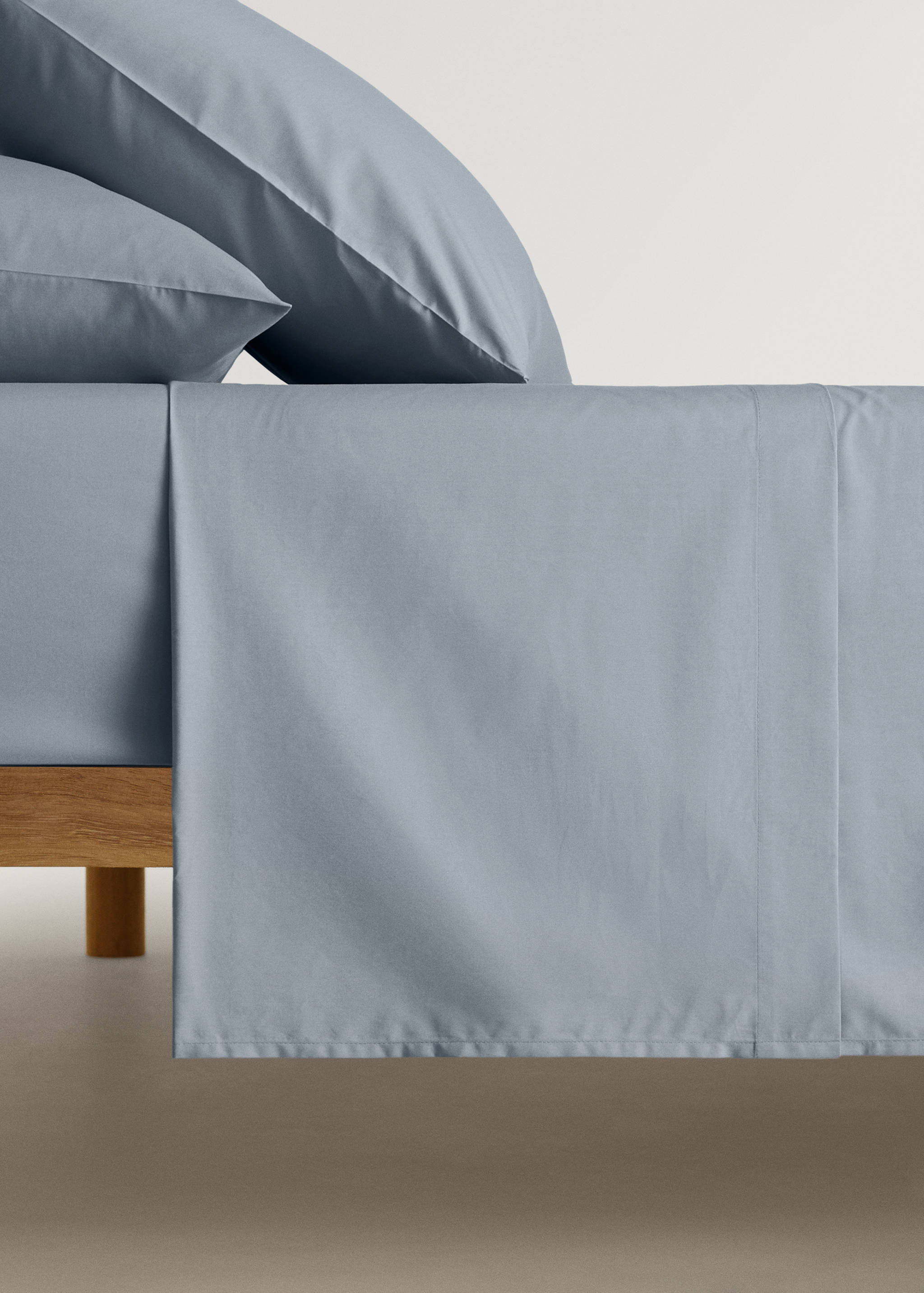 Sábana encimera algodón percal cama 135/140 cm - Artículo sin modelo