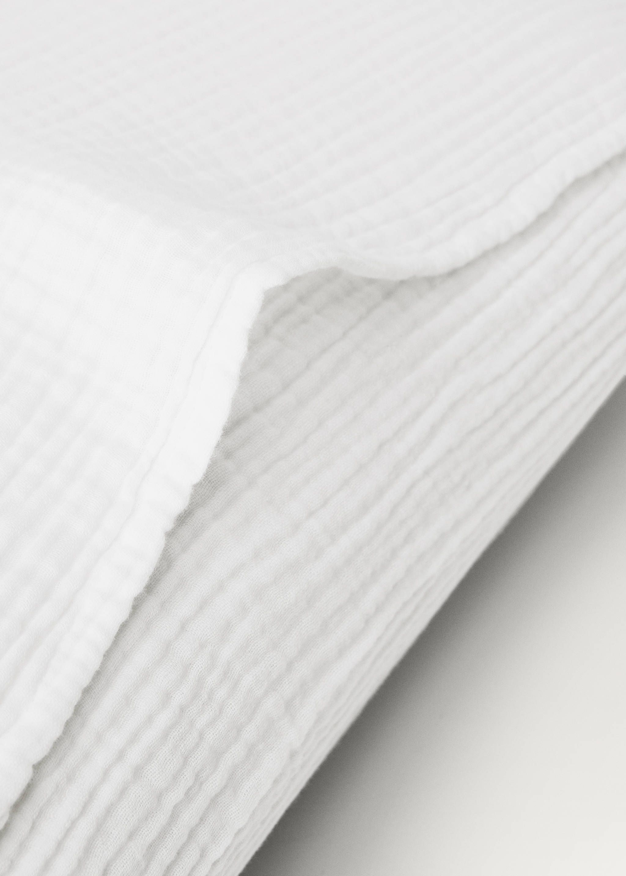 Two cotton gauze pillowcases 60x60 cm - Details of the article 2