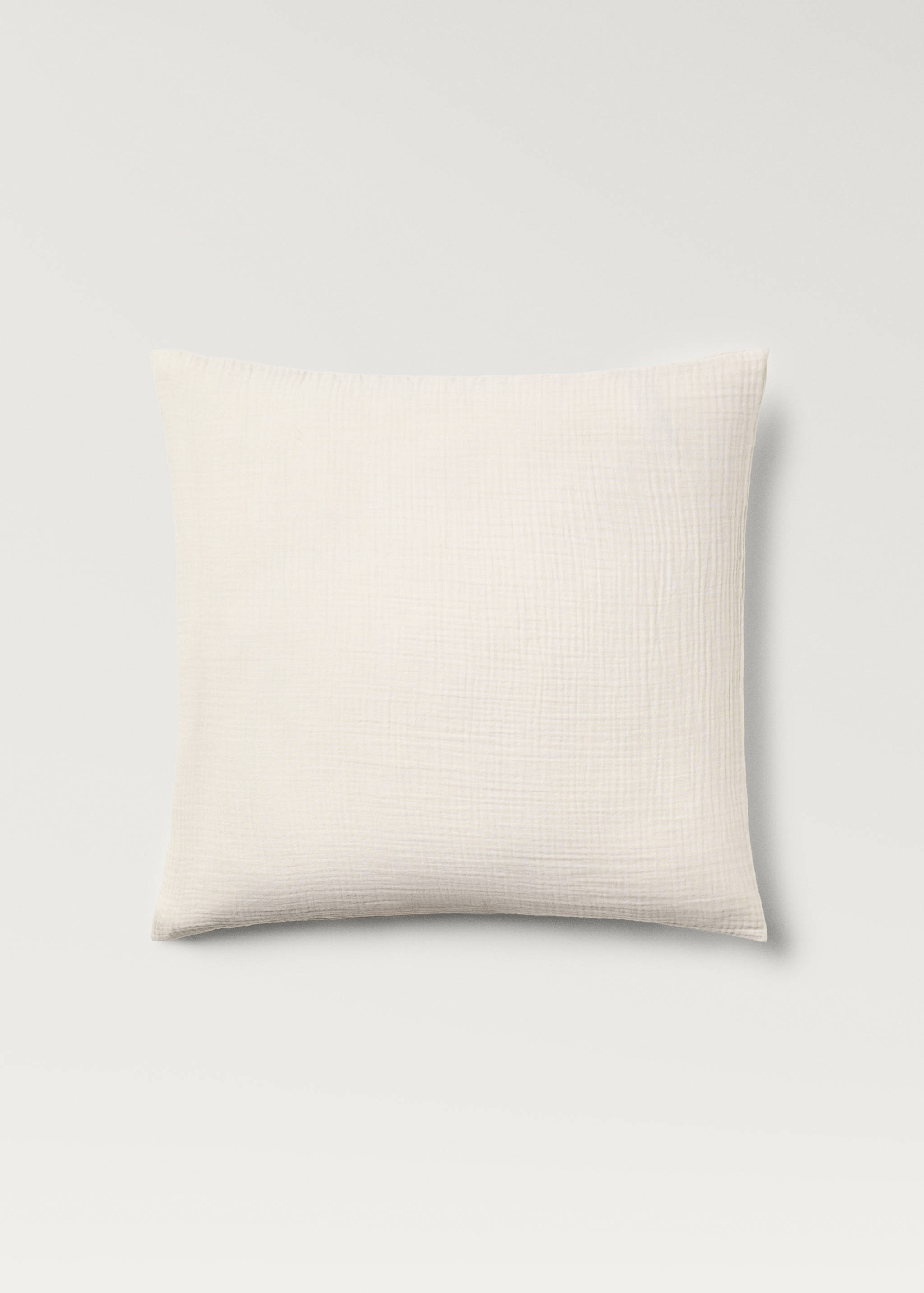 Two cotton gauze pillowcases 60x60 cm - Article without model