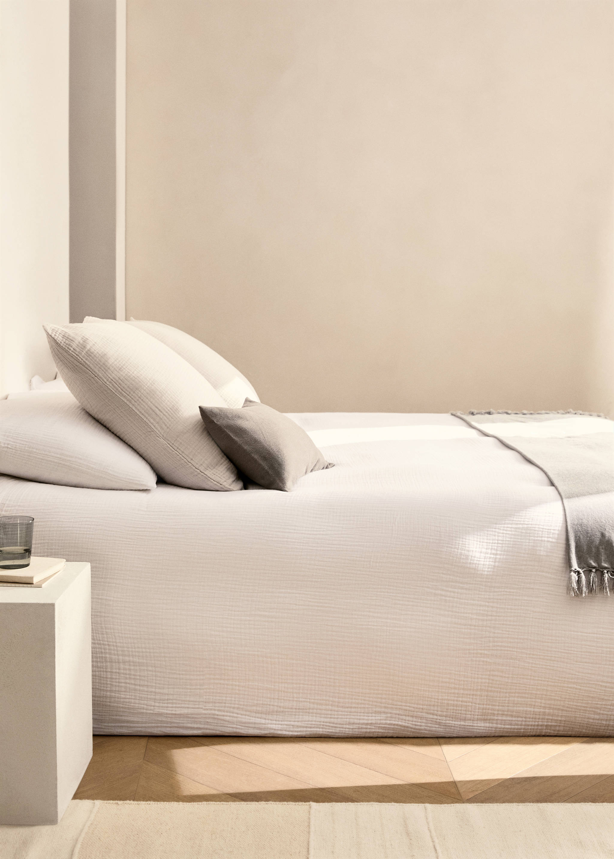 Funda nórdica algodón gasa cama 135/140 cm - Plano general