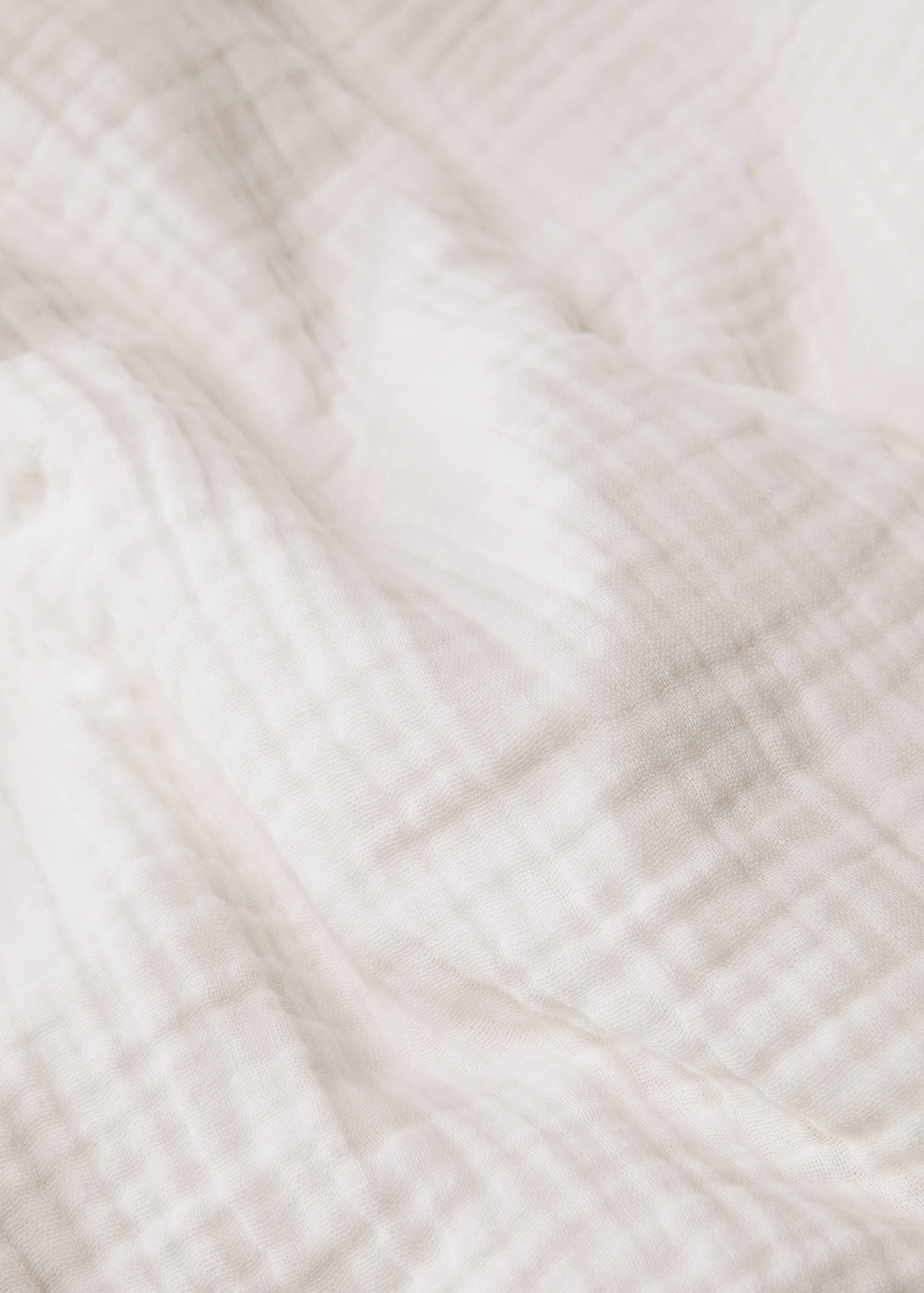 Cotton gauze duvet cover for 150/160 cm bed - Details of the article 2