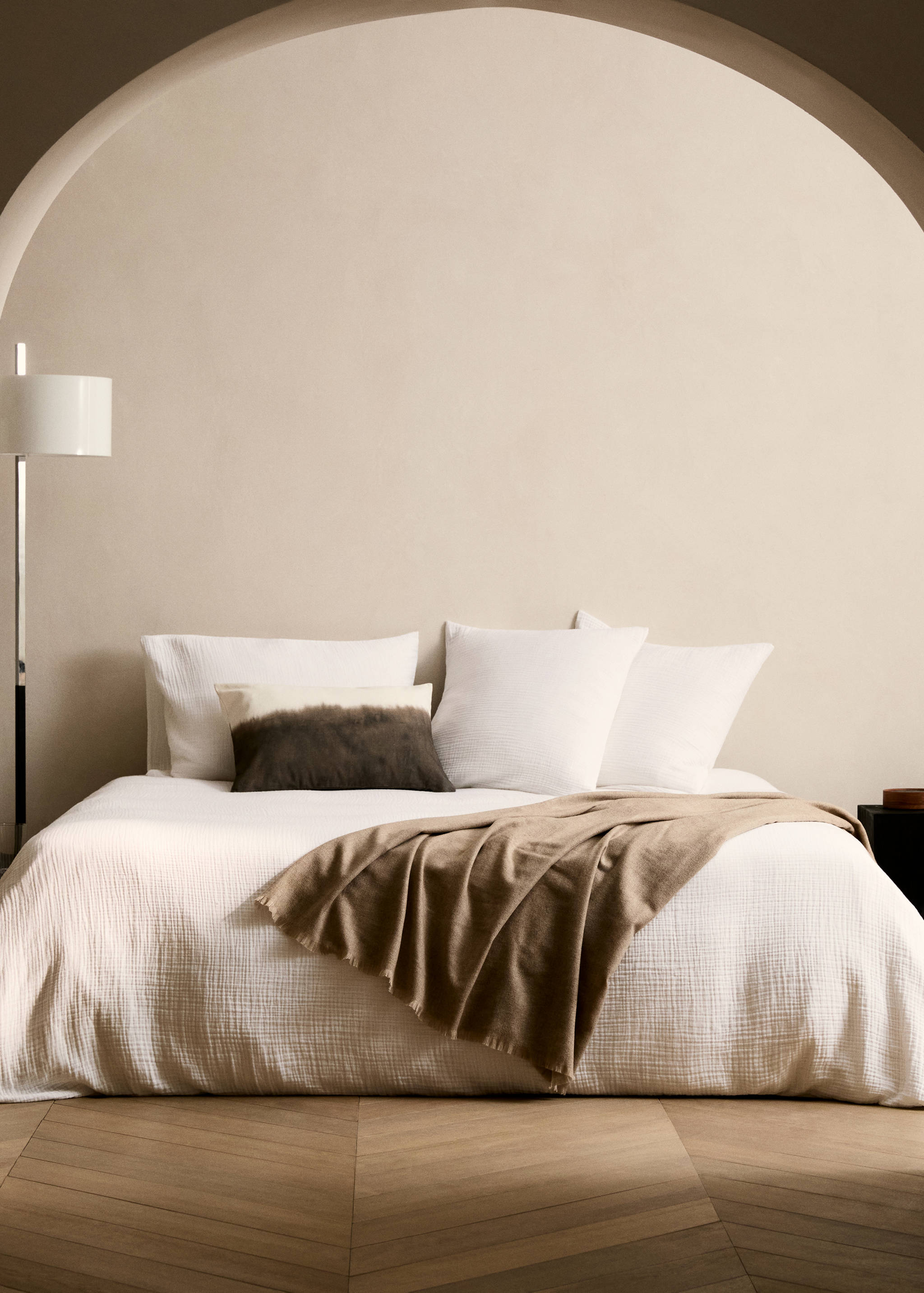 Cotton gauze duvet cover for 180/200 cm bed - General plane